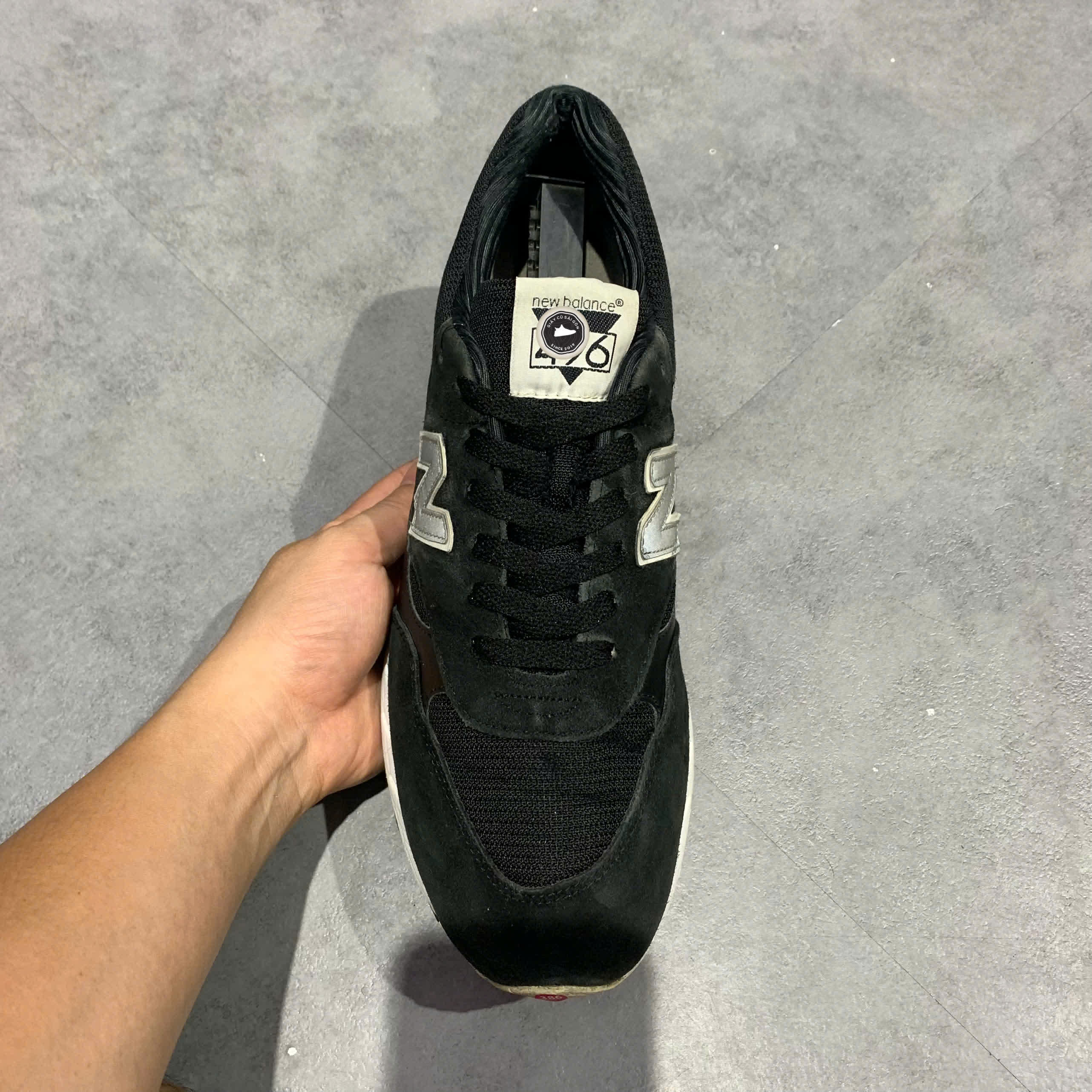 New Balance 496 Black CM496BK SIZE 43 GIÀY 2HAND CHÍNH HÃNG PVN21006