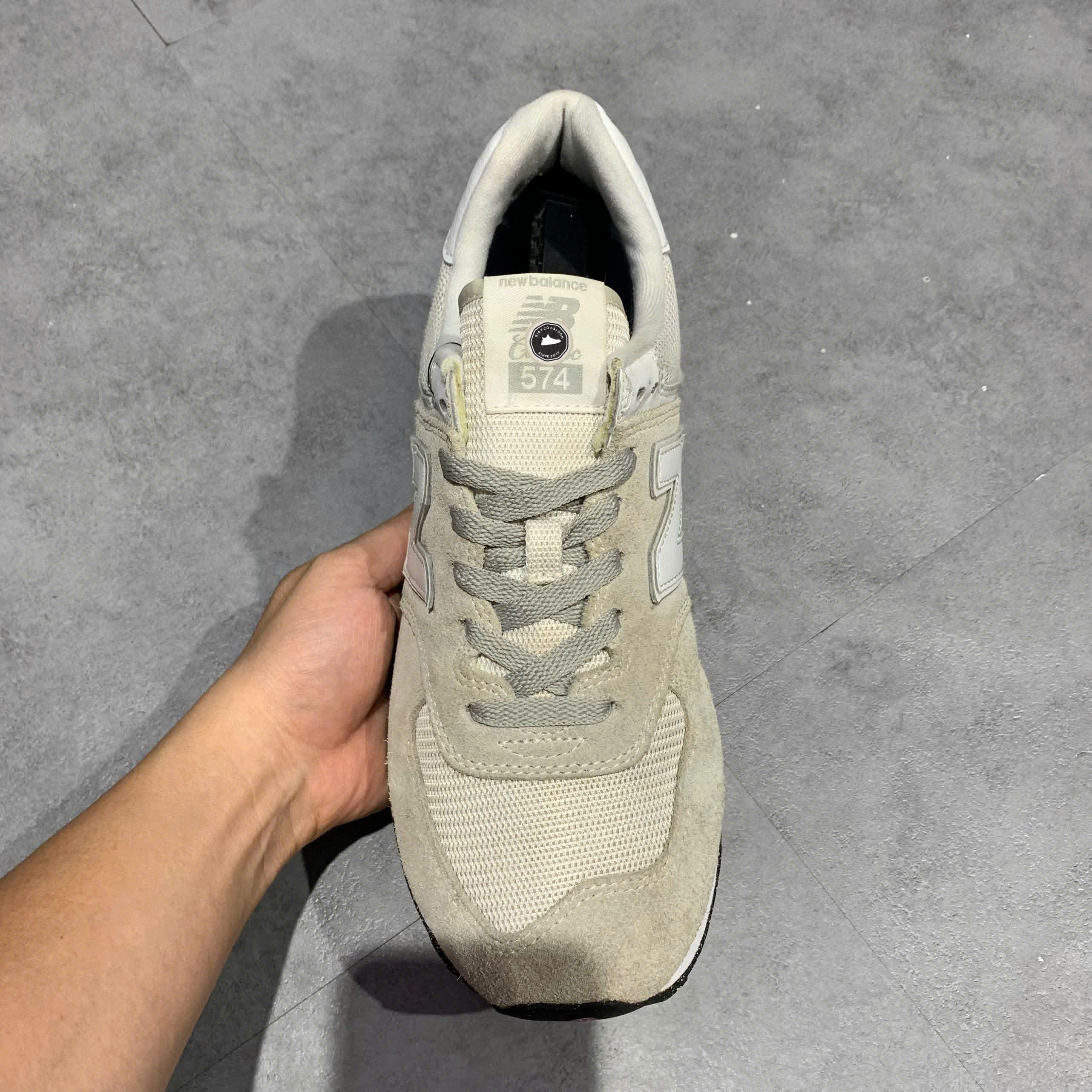 New Balance 574 Core Nimbus Cloud ML574EVW SIZE 45 GIÀY 2HAND CHÍNH HÃNG PVN20996