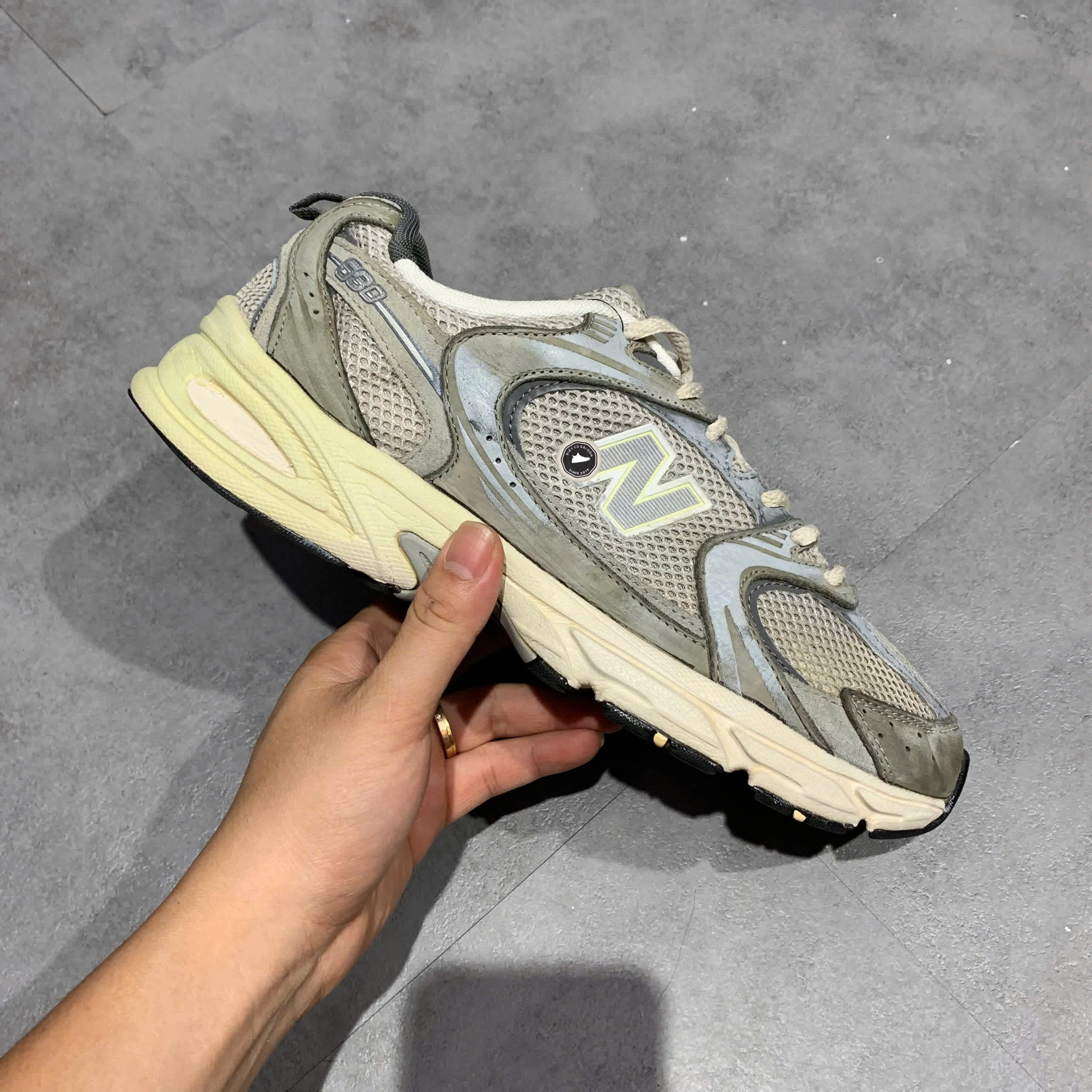 New Balance 530 Vintage Grey Matter MR530TG SIZE 43 GIÀY 2HAND CHÍNH HÃNG PVN20995