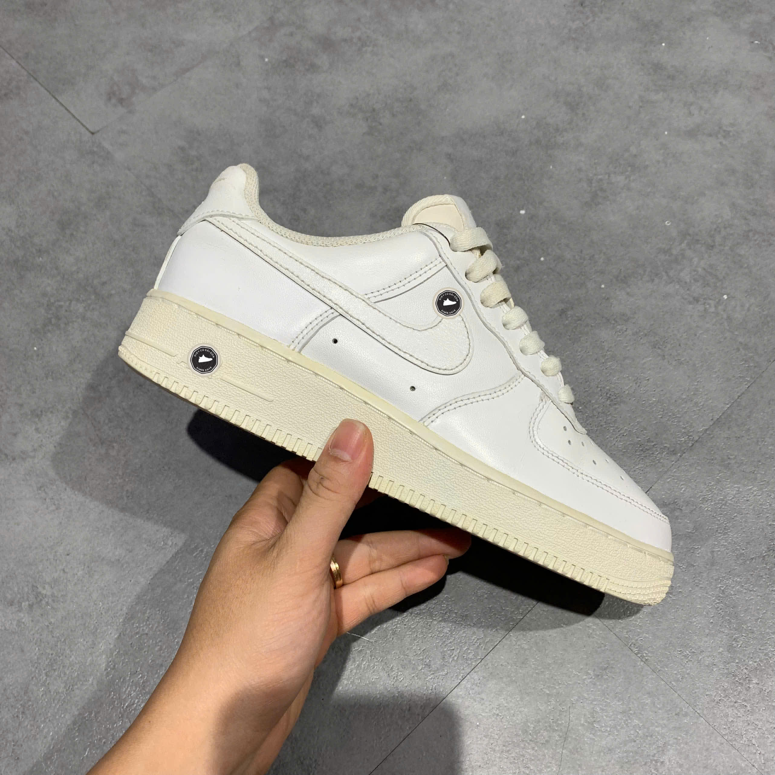 Nike Air Force 1 '07 Trắng Nữ DD8959 100 SIZE 38.5 GIÀY 2HAND CHÍNH HÃNG PVN20805