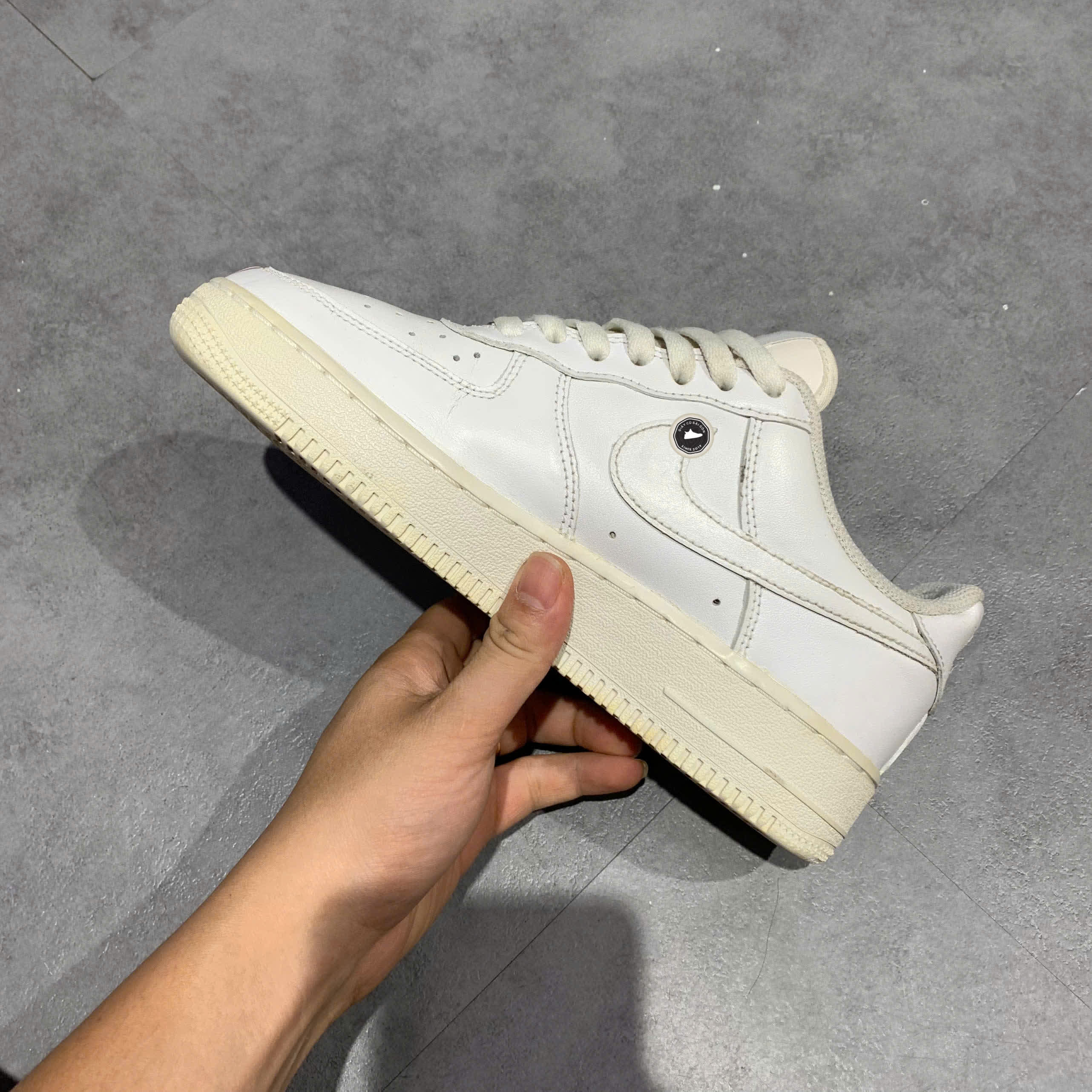 Nike Air Force 1 '07 Trắng Nữ DD8959 100 SIZE 38.5 GIÀY 2HAND CHÍNH HÃNG PVN20805