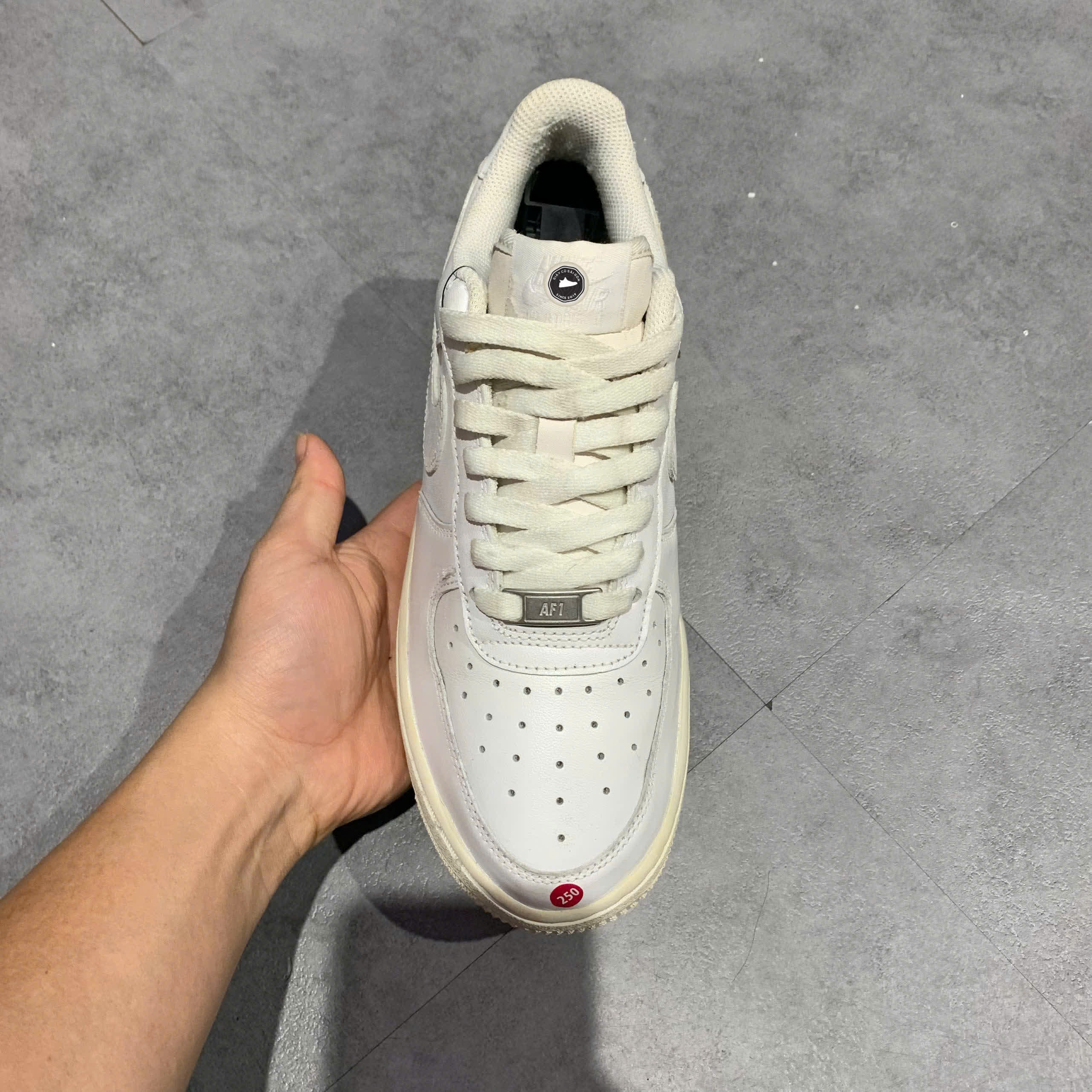 Nike Air Force 1 '07 Trắng Nữ DD8959 100 SIZE 38.5 GIÀY 2HAND CHÍNH HÃNG PVN20805