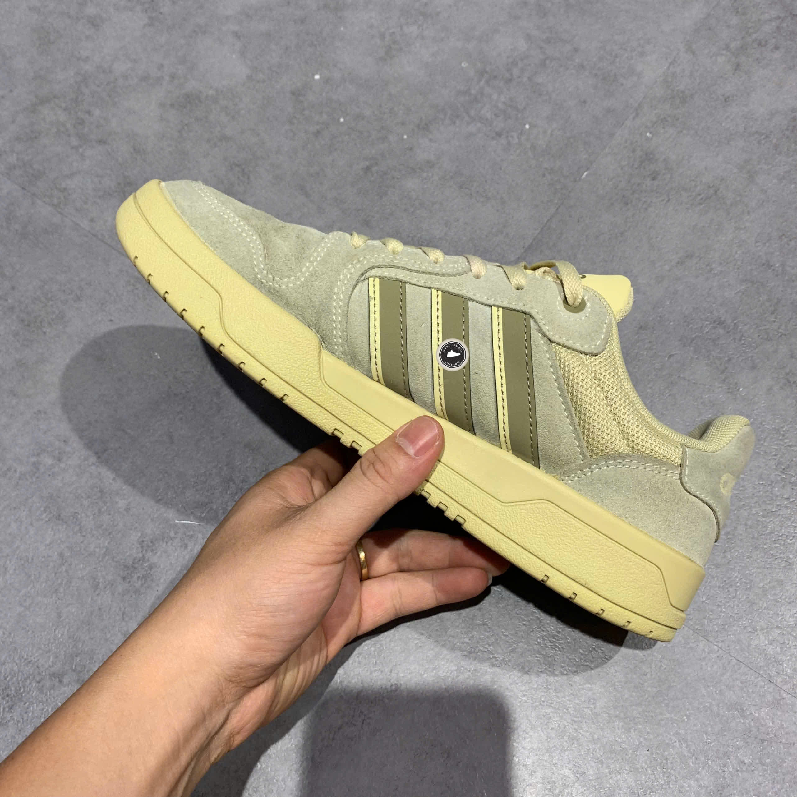 Giày Adidas Neo Shoes Skate 'Yellow' GW9675 SIZE 40 2/3 GIÀY 2HAND CHÍNH HÃNG PVN20410