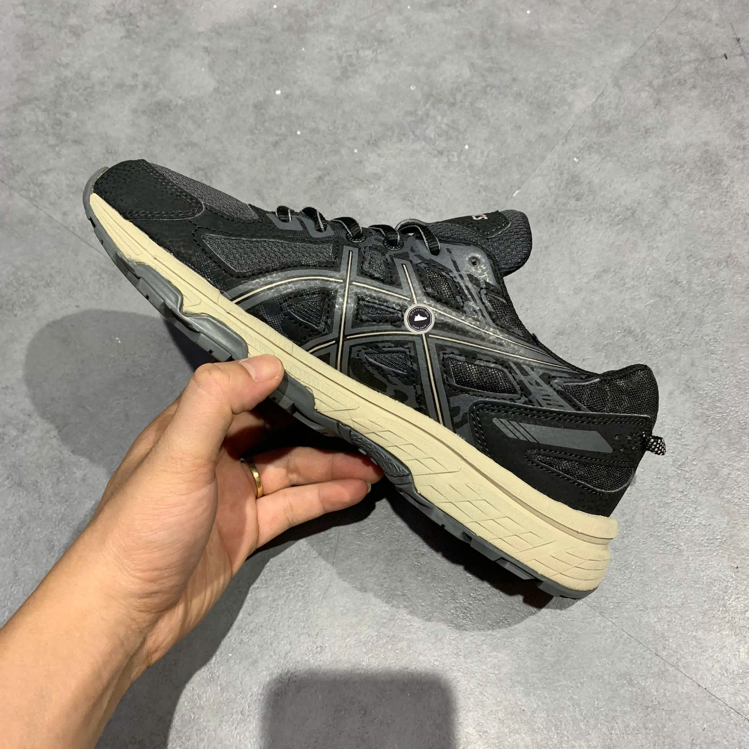 ASICS GEL-Venture 6 T7G1N SIZE 40.5 GIÀY 2HAND CHÍNH HÃNG PVN20494