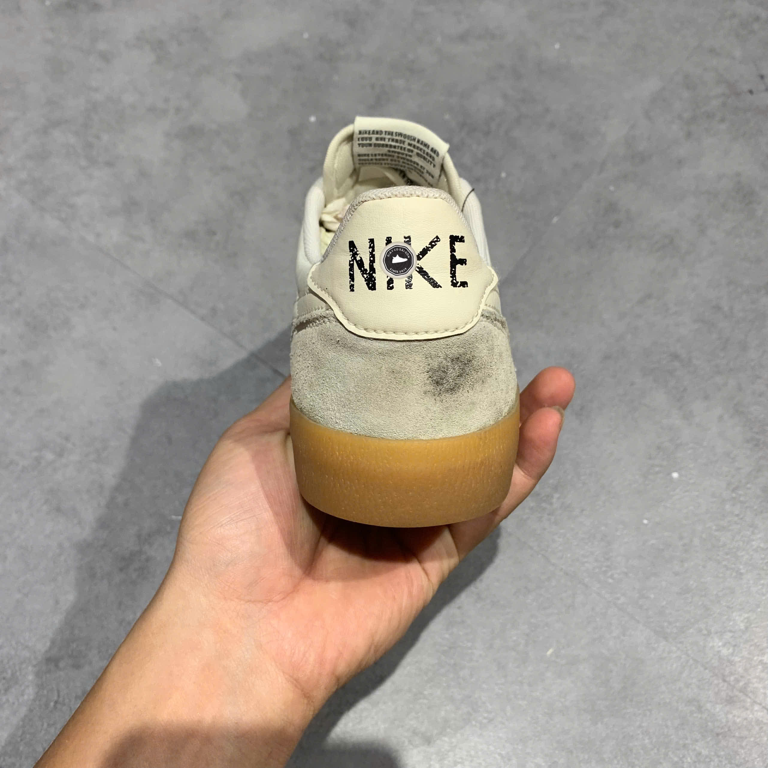 NIKE KILLSHOT 2 LEATHER 'SAIL GUM' 432997 128 SIZE 40.5 GIÀY 2HAND CHÍNH HÃNG 20535