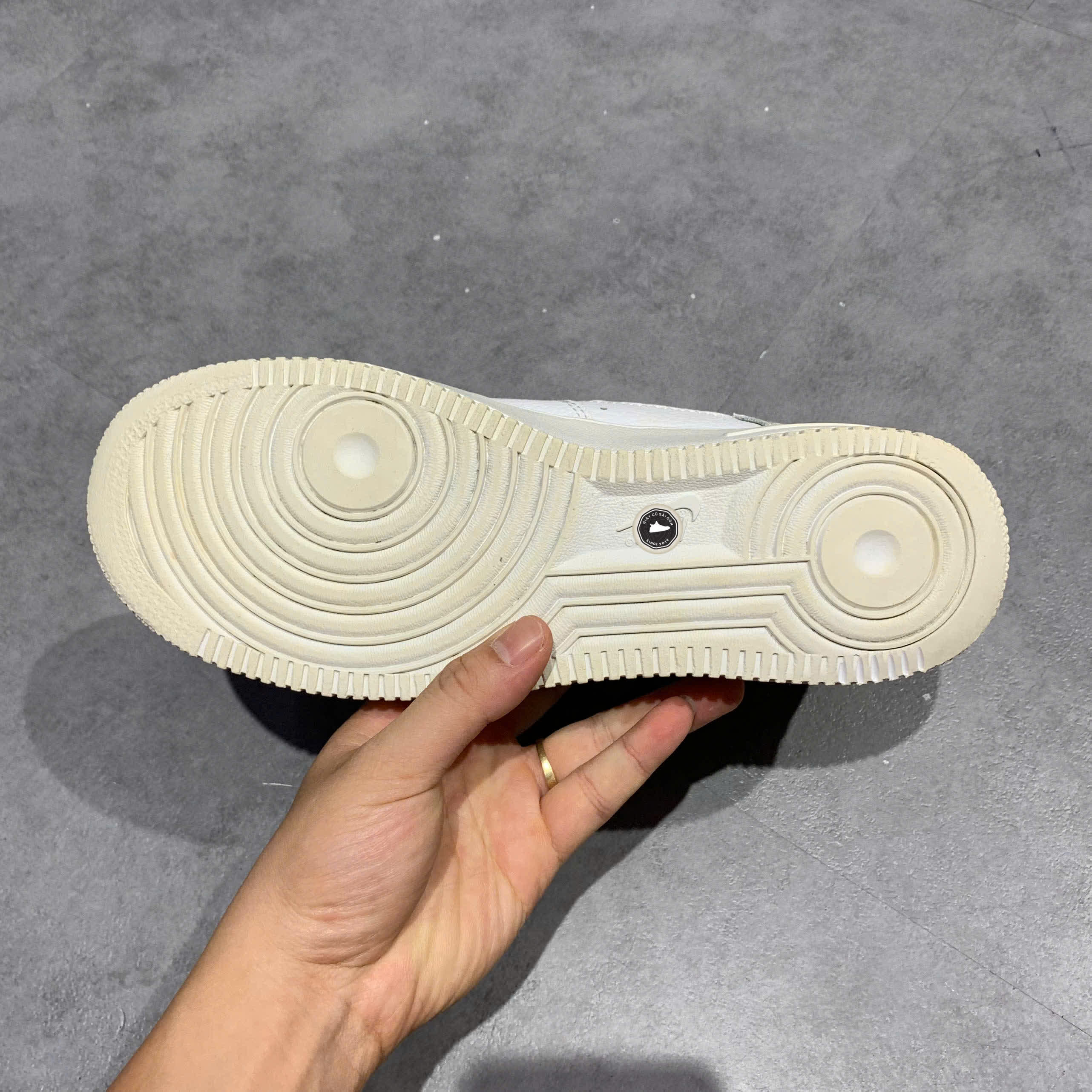 Nike Air Force 1 Low 'Under Construction - White' BQ4421 100 SIZE 40.5 GIÀY 2HAND CHÍNH HÃNG PVN20639