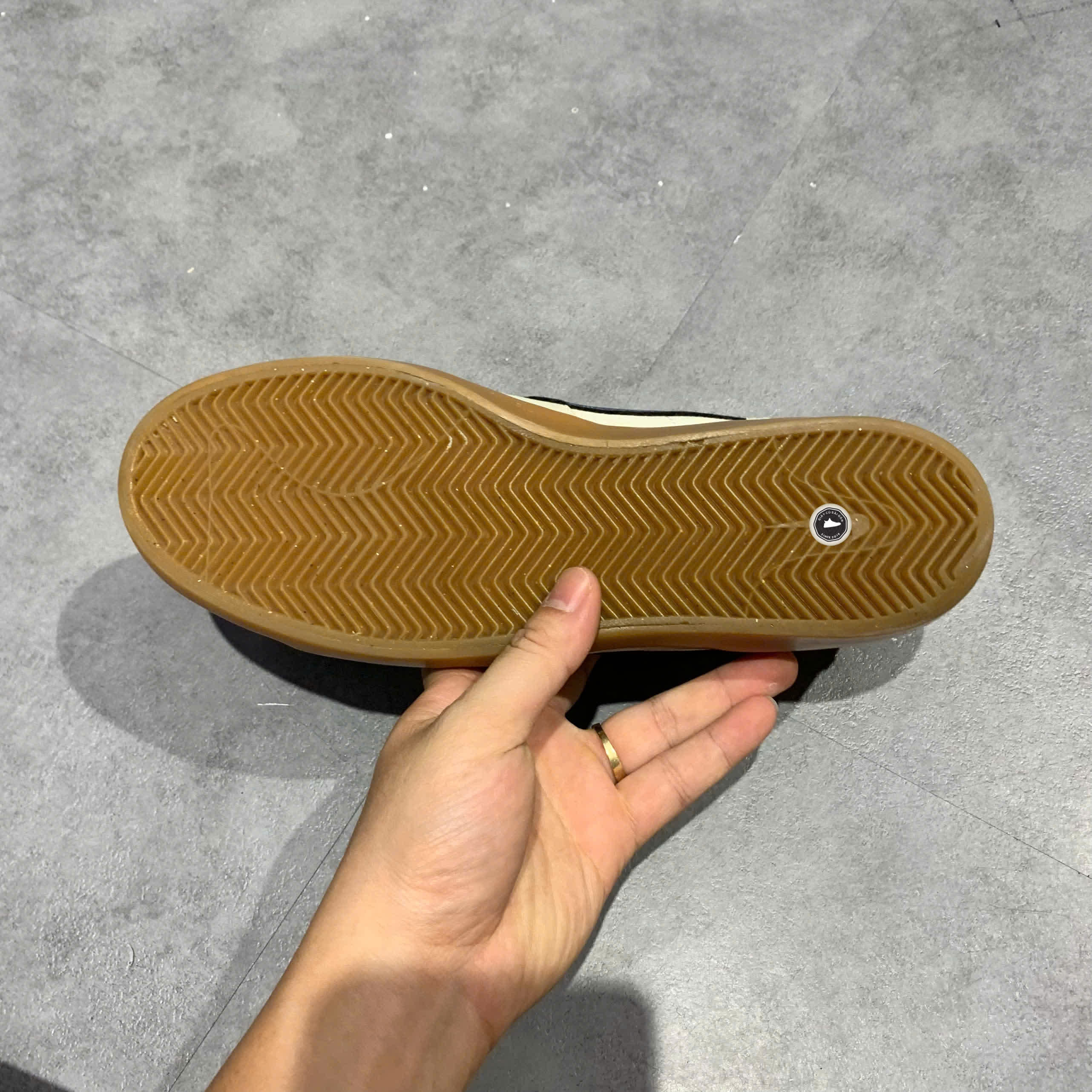 NIKE SB HERITAGE VULC SUMMIT WHITE NAVY GUM CD5010 102 SIZE 40 GIÀY 2HAND CHÍNH HÃNG PVN20594