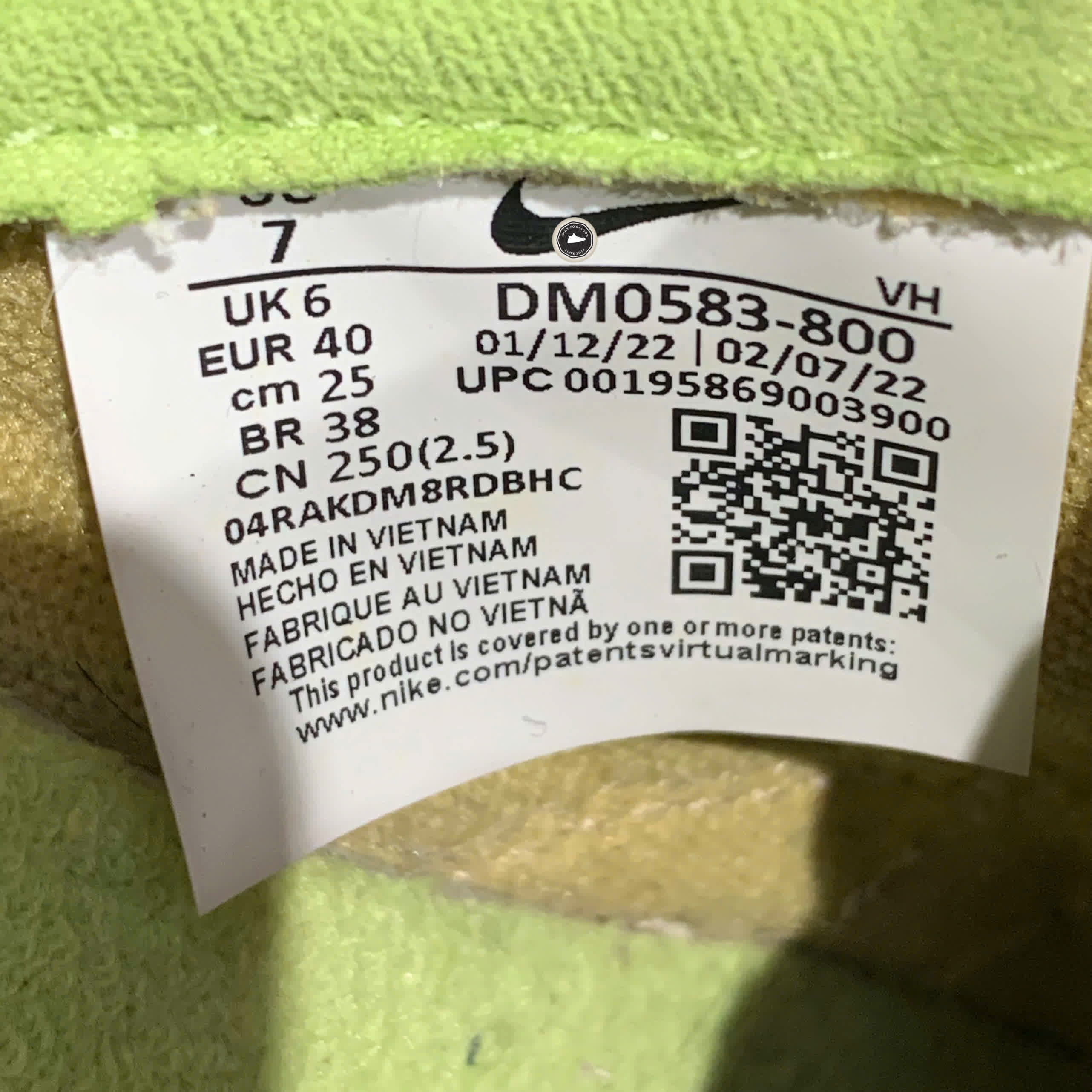 Nike Dunk Low Next Nature Sun Club Arctic Orange DM0583 800 SIZE 40 GIÀY 2HAND CHÍNH HÃNG  PVN20400