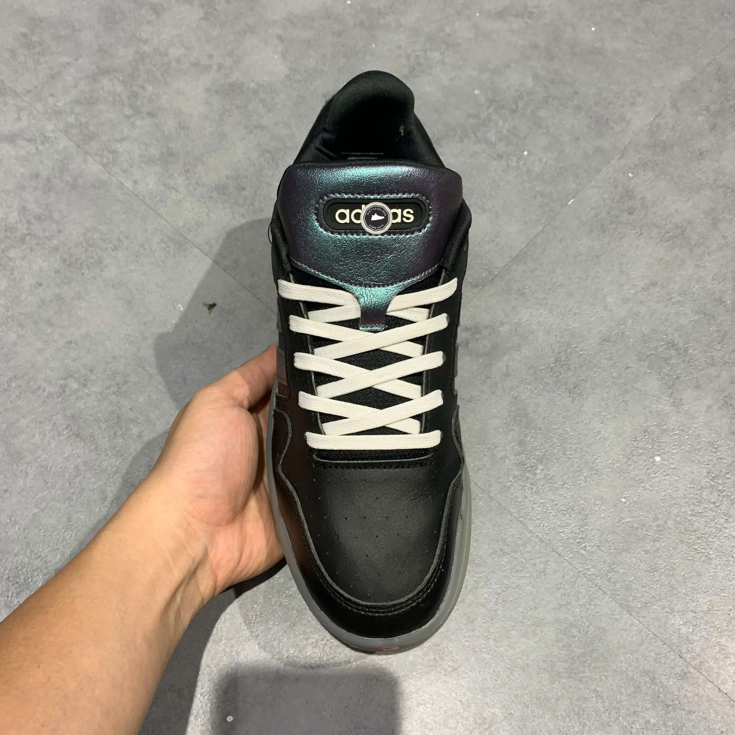 ADIDAS Postmove 'Black Silver Metallic' GY7539 SIZE 40 GIÀY 2HAND CHÍNH HÃNG PVN20565