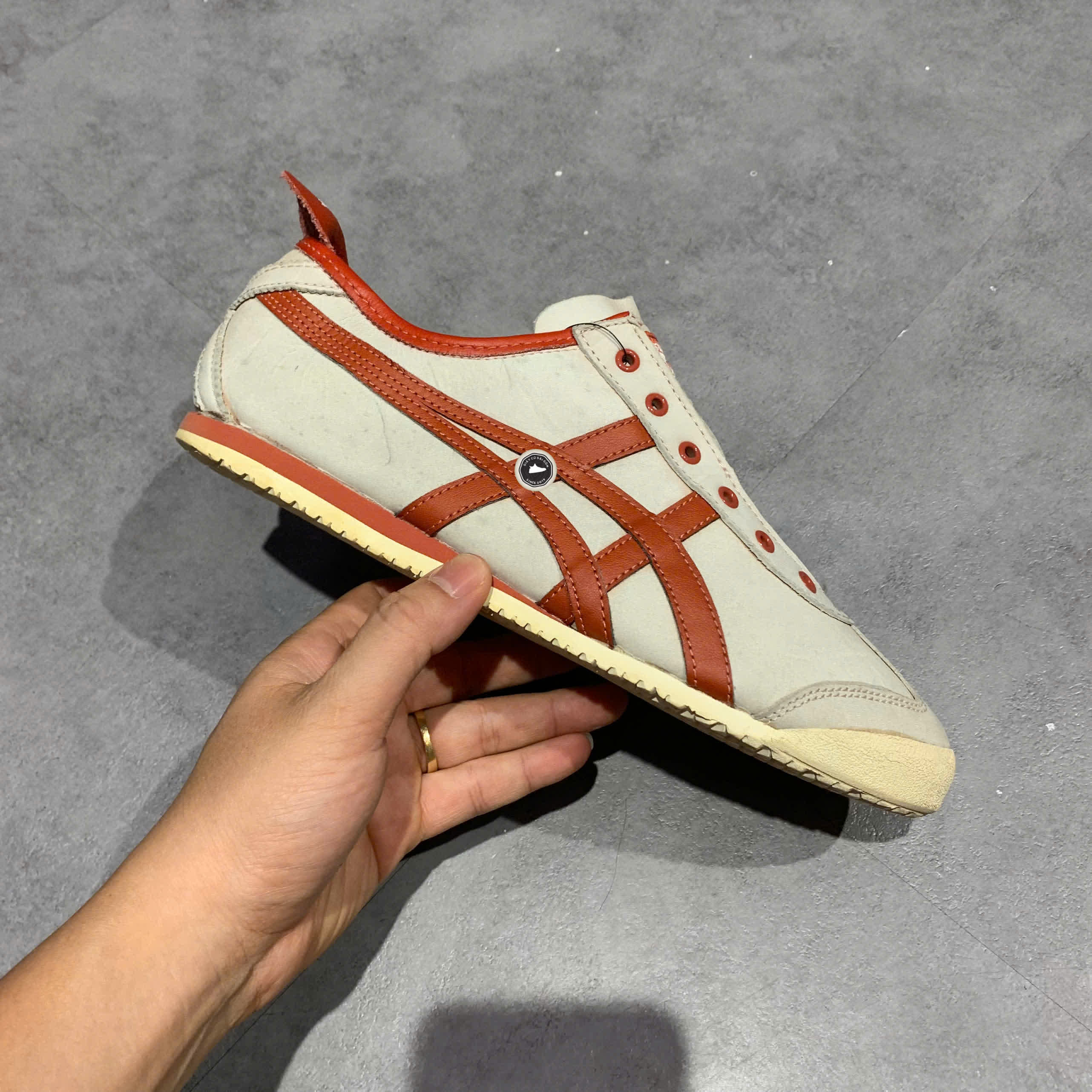 Onitsuka Tiger Mexico 66 SD 1183A828reet x JF FZ5959 SIZE 40 GIÀY 2HAND CHÍNH HÃNG  PVN20598