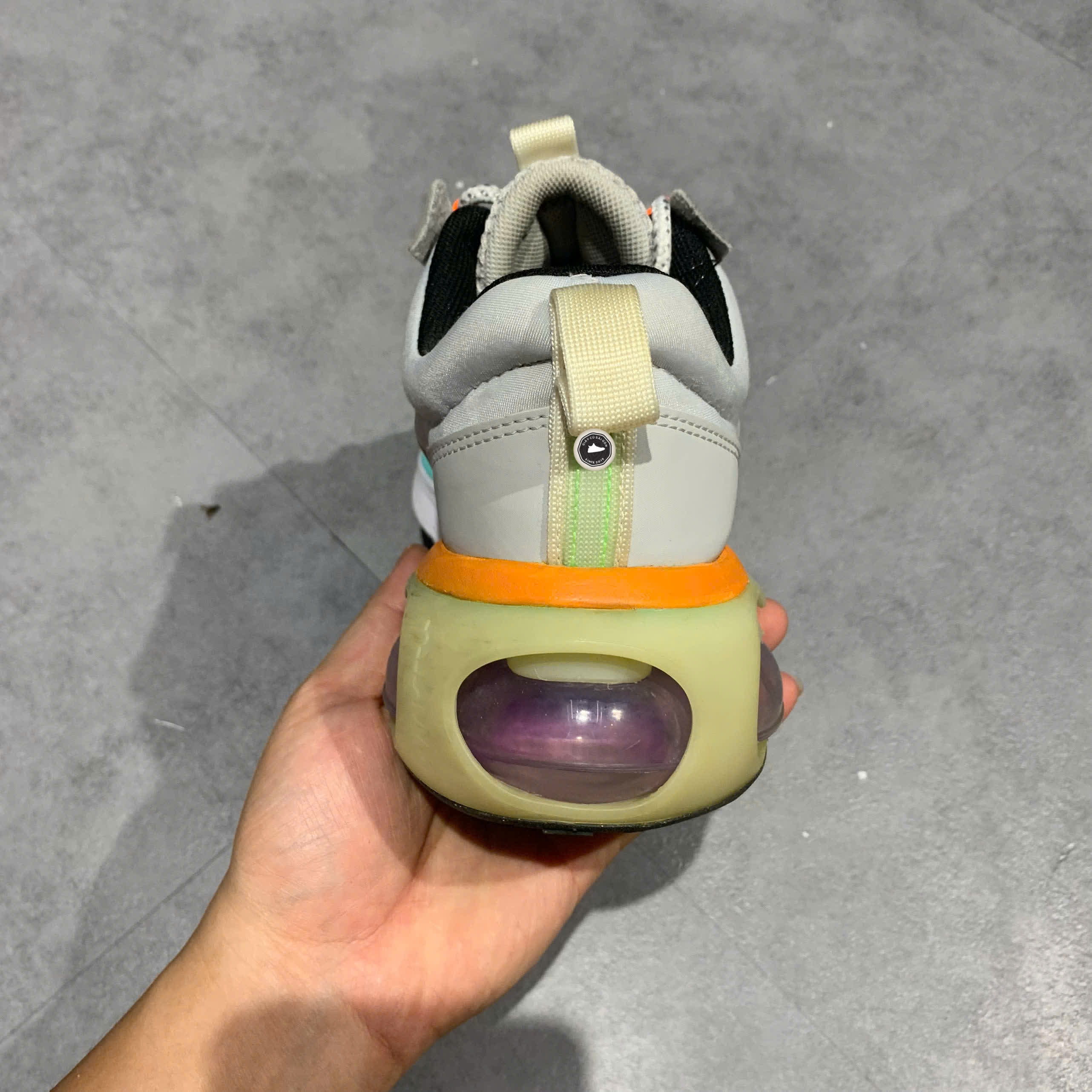 NIKE AIR MAX 2021 MATTE GREY MULTI DO2336 010 SIZE 40.5 GIÀY 2HAND CHÍNH HÃNG PVN20511