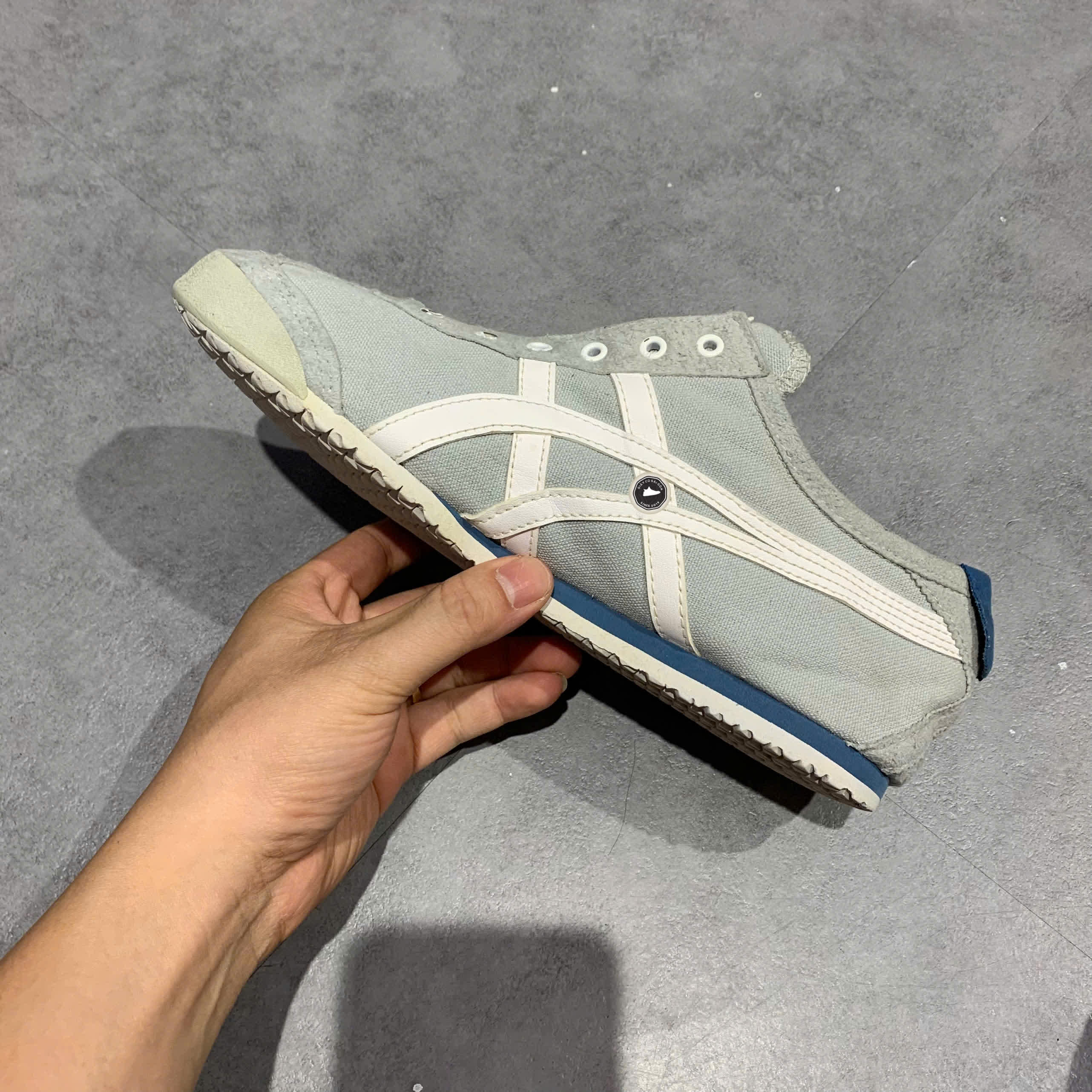 Onitsuka Tiger MEXICO 66 SLIP-ON 1183A360 SIZE 40 GIÀY 2HAND CHÍNH HÃNG  PVN20600