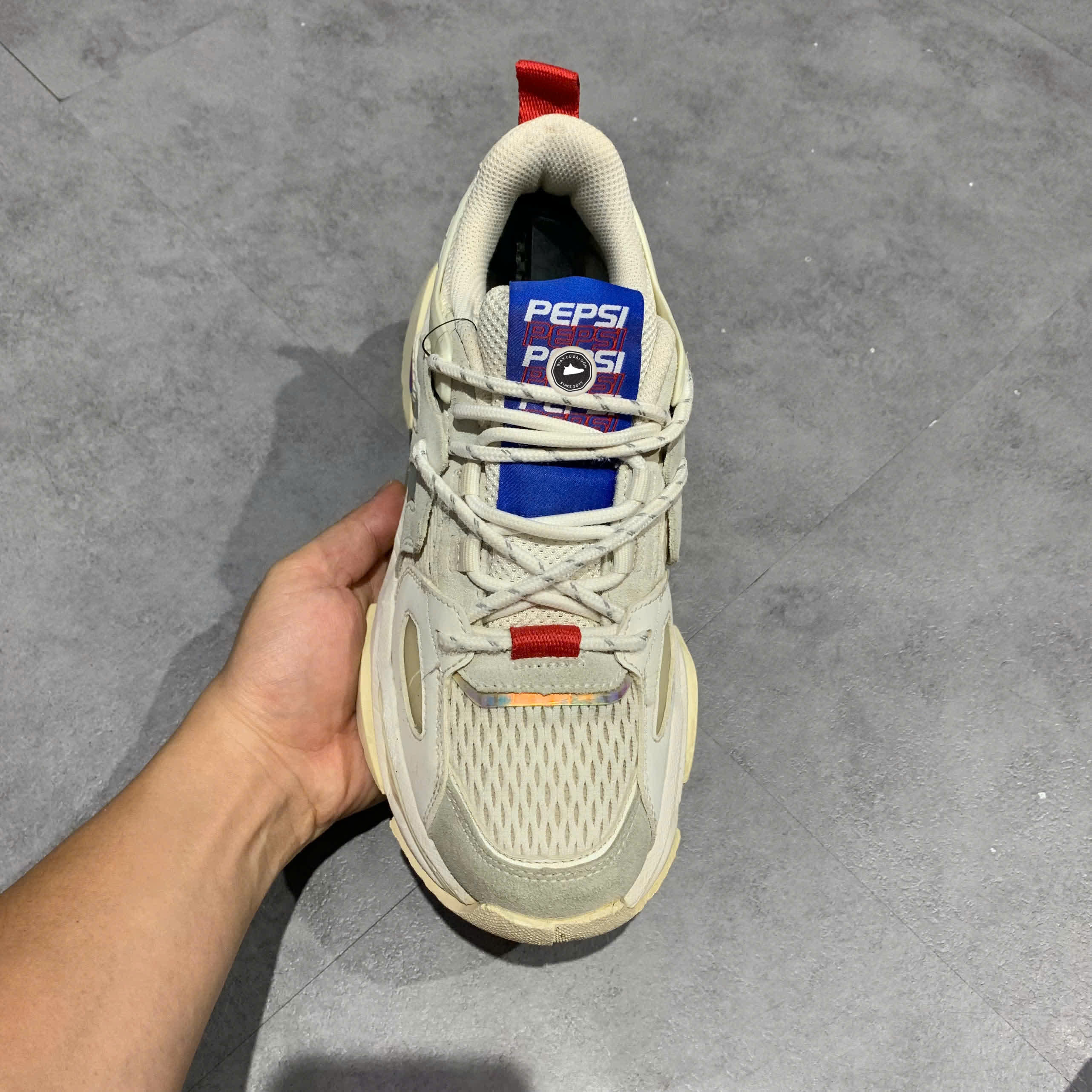 PEPSI PS 1219113 PS 1219113 SIZE 40 GIÀY 2HAND CHÍNH HÃNG PVN20471