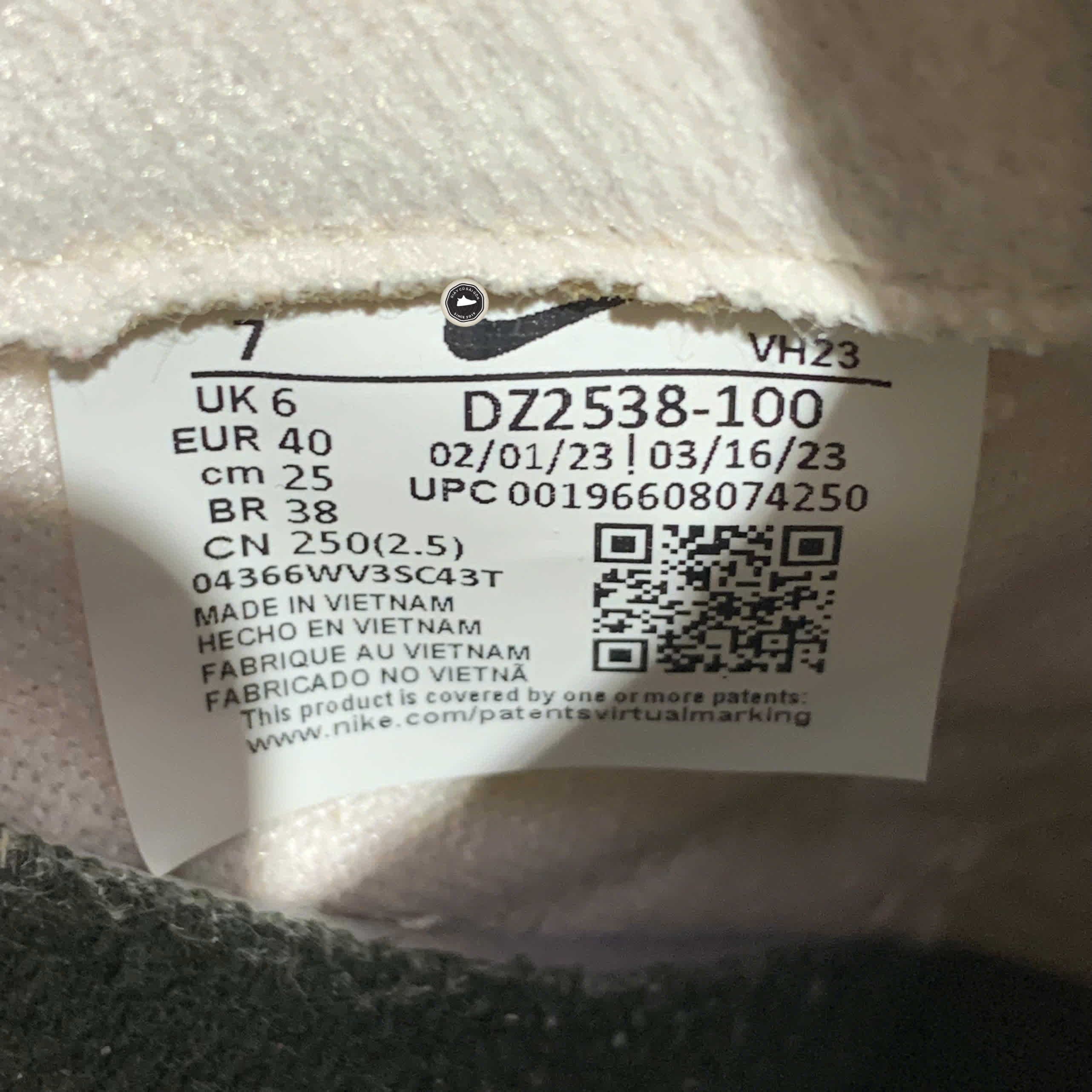 NIKE DUNK LOW PREMIUM 'LIGHT OREWOOD BROWN' DZ2538 100 SIZE 40 GIÀY 2HAND CHÍNH HÃNG PVN20051