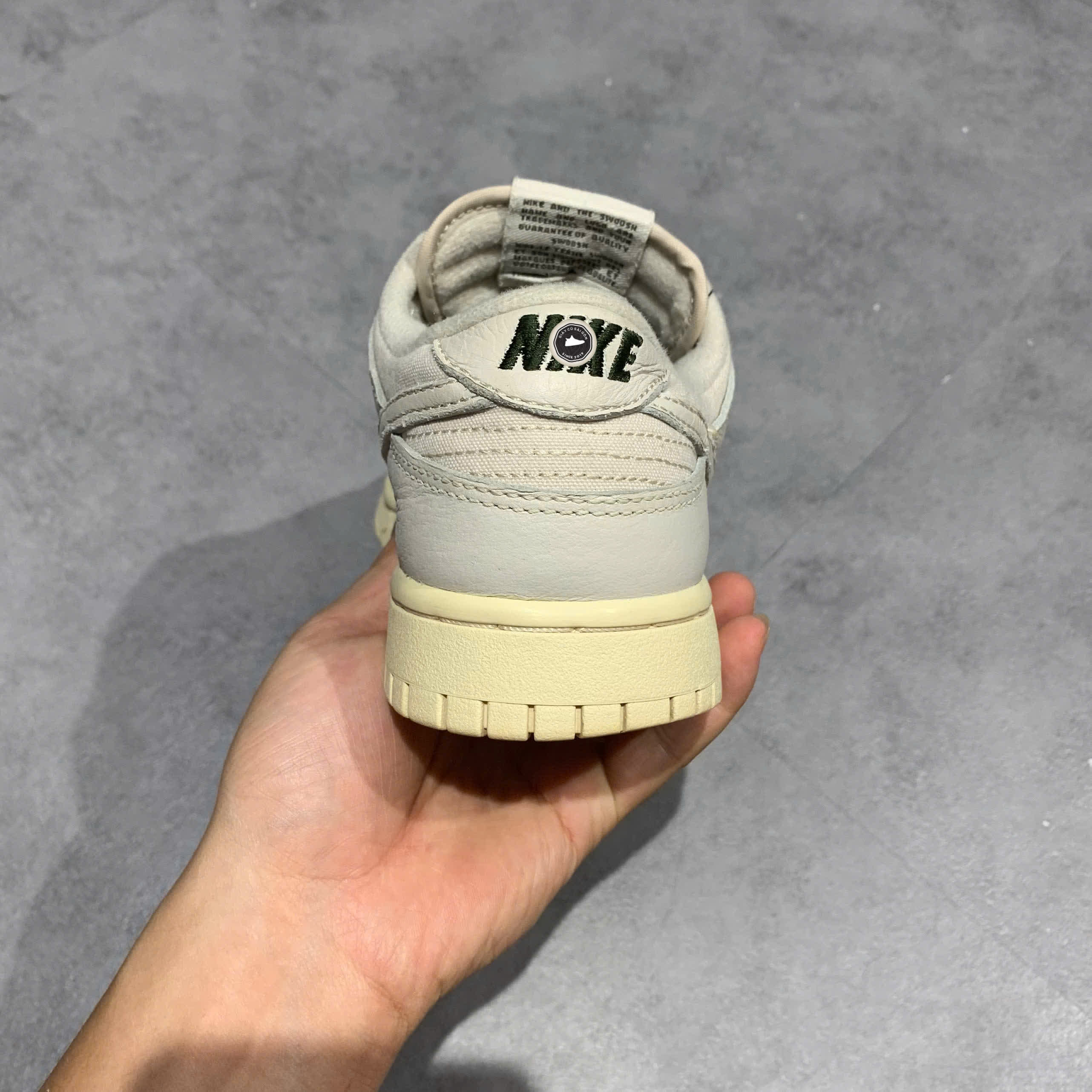 NIKE DUNK LOW PREMIUM 'LIGHT OREWOOD BROWN' DZ2538 100 SIZE 40 GIÀY 2HAND CHÍNH HÃNG PVN20051