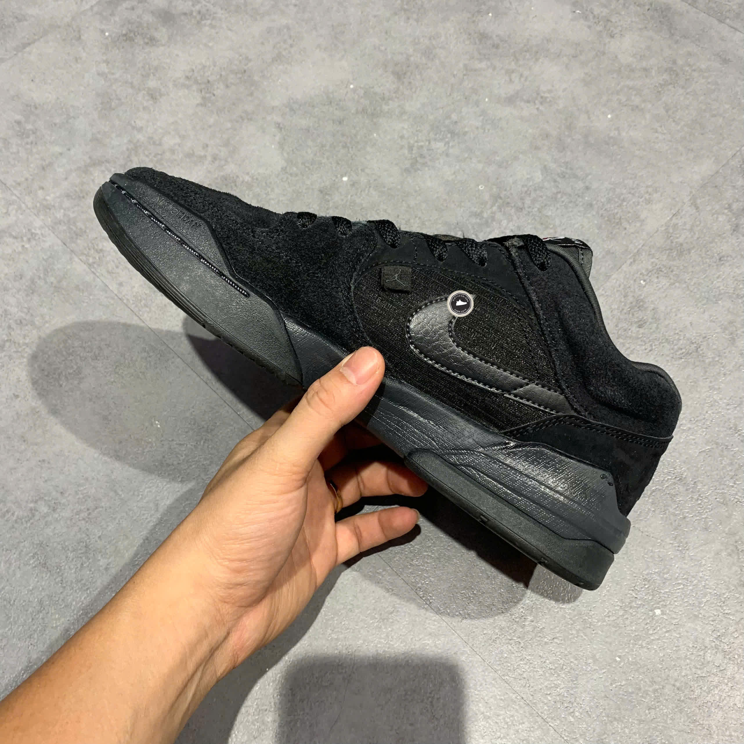 NIKE AIR JORDAN STADIUM 90 'BLACK' DX4397 001 SIZE 40.5 GIÀY 2HAND CHÍNH HÃNG PVN20467