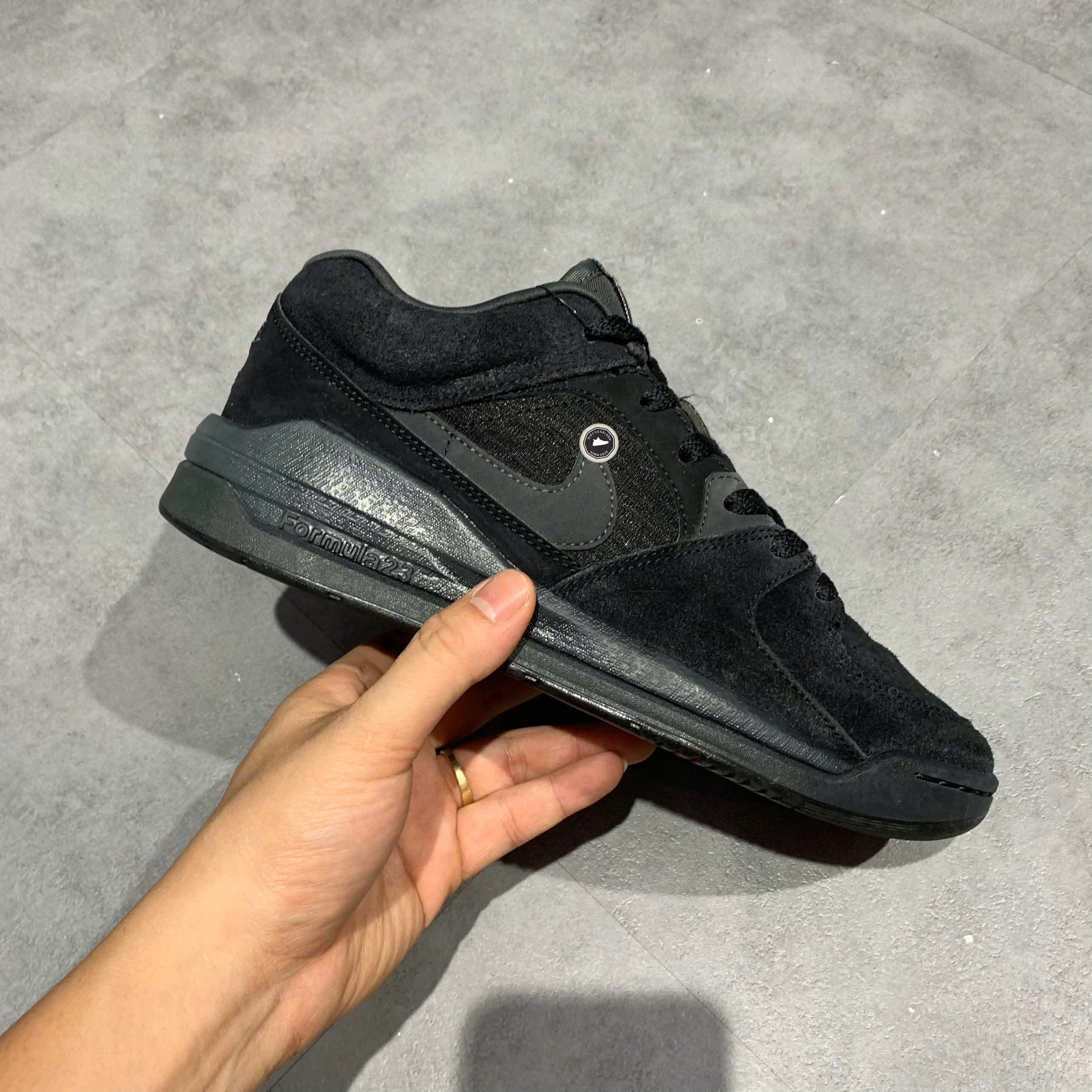 NIKE AIR JORDAN STADIUM 90 'BLACK' DX4397 001 SIZE 40.5 GIÀY 2HAND CHÍNH HÃNG PVN20467