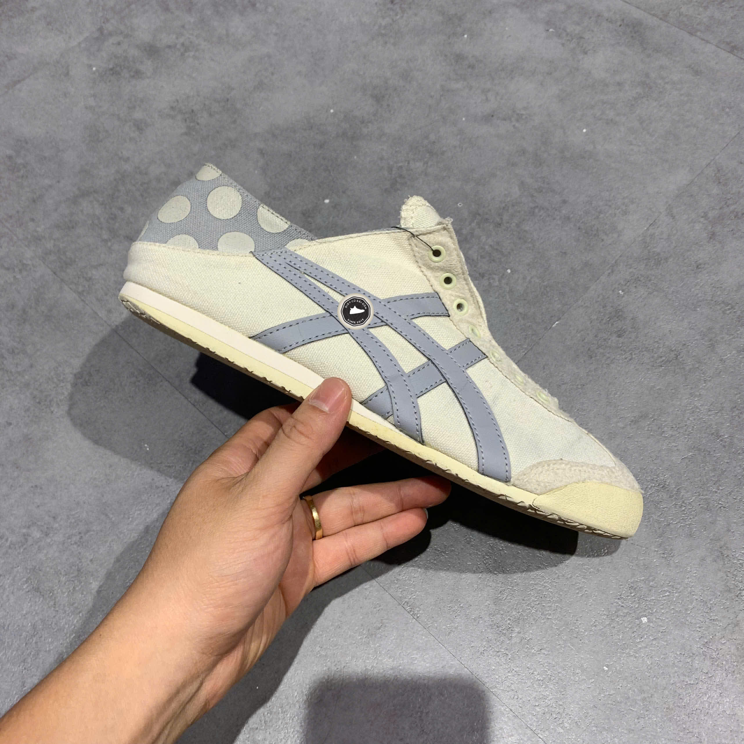 ONITSUKA TIGER MEXICO 66 PARATY 1183B404 SIZE 40.5 GIÀY 2HAND CHÍNH HÃNG PVN20405