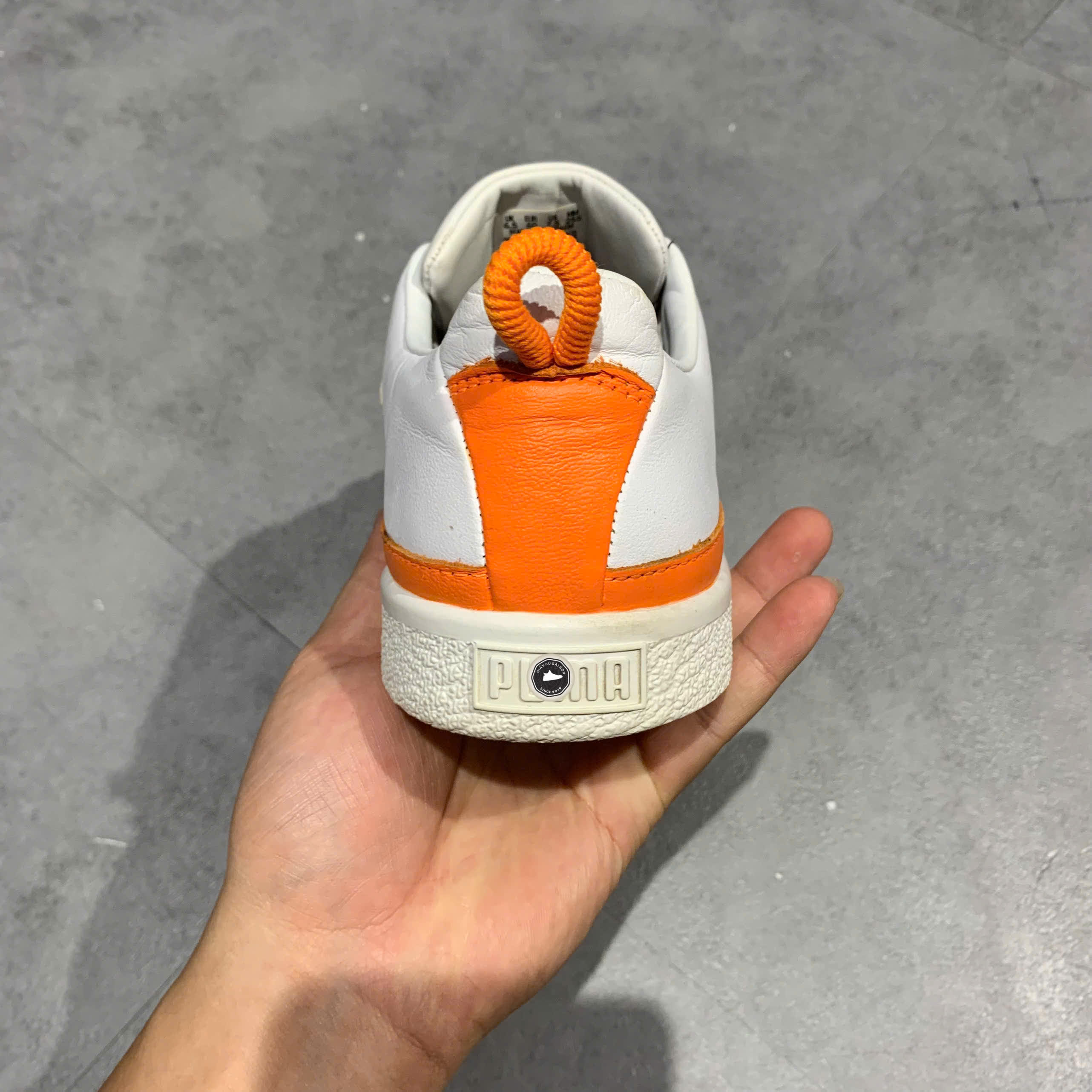 PUMA Pronounce x Basket Vintage 'Vibrant Orange' 381255 01 SIZE 40 GIÀY 2HAND CHÍNH HÃNG PVN20627