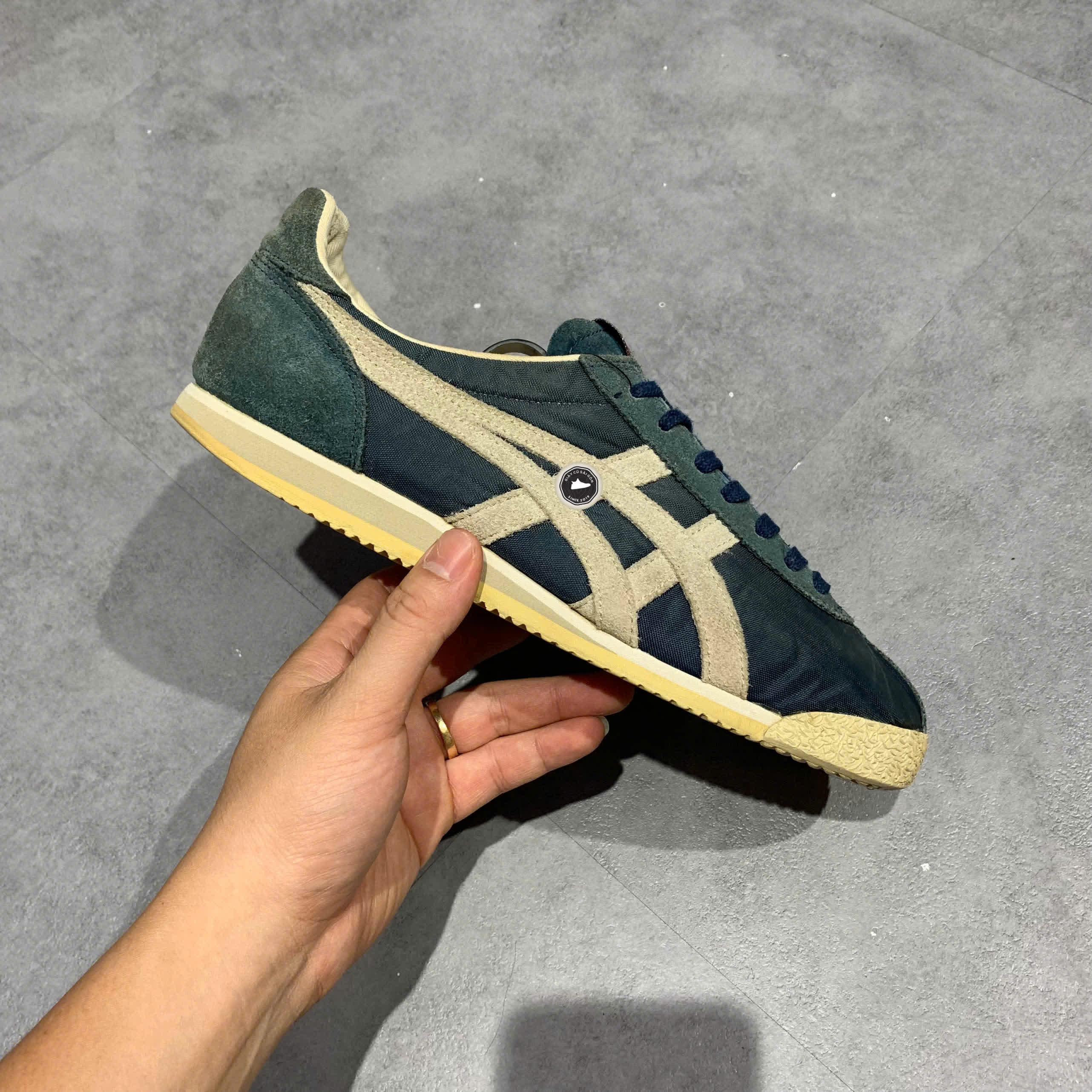ONITSUKA TIGER CORSAIR VIN TH321N SIZE 40.5 GIÀY 2HAND CHÍNH HÃNG PVN20641