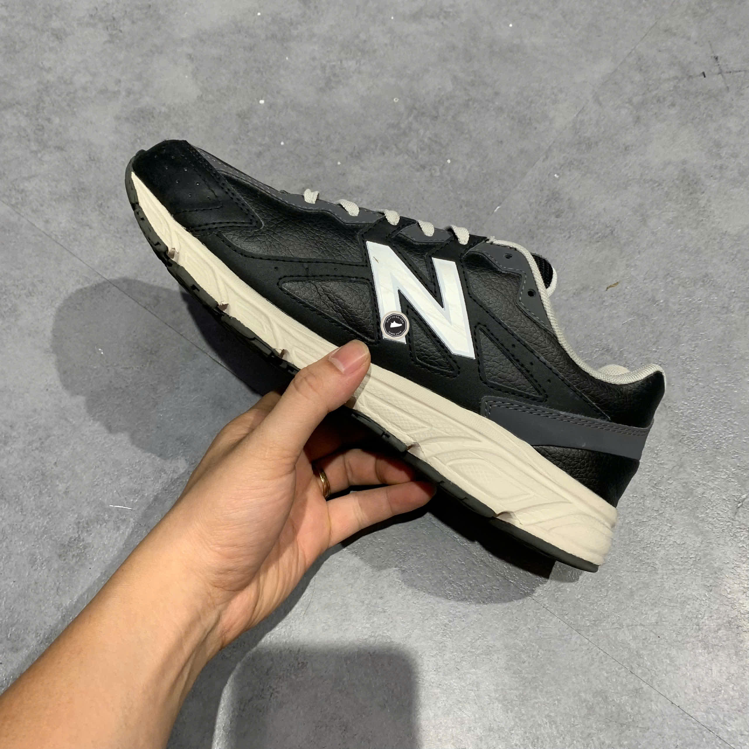 New Balance (WMNS) 480 'White Silver Black' W480BM5 SIZE 41 GIÀY 2HAND CHÍNH HÃNG 20470