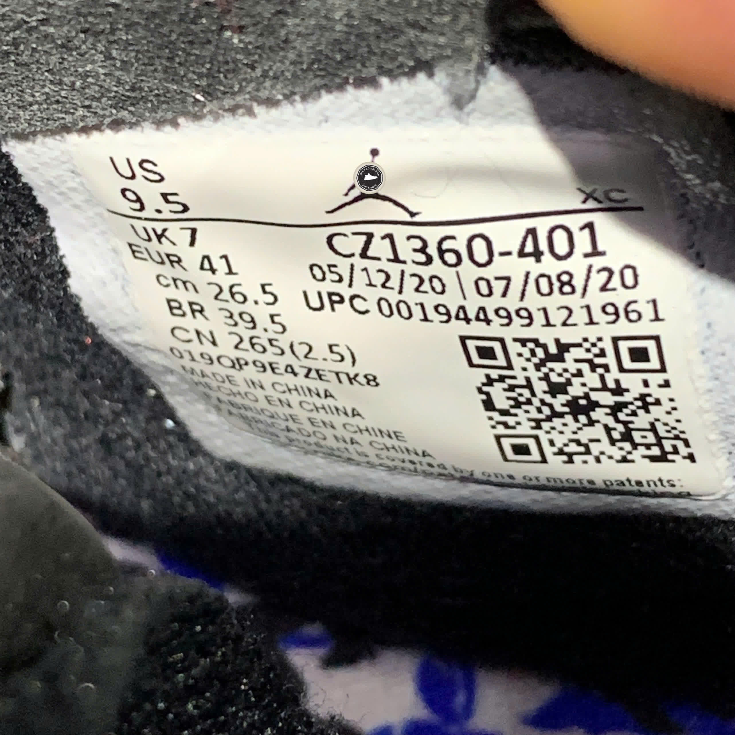 Air Jordan 1 Zoom Comfort SE 'Sisterhood' (WMNS) CZ1360 401 SIZE 41 GIÀY 2HAND CHÍNH HÃNG PVN20473