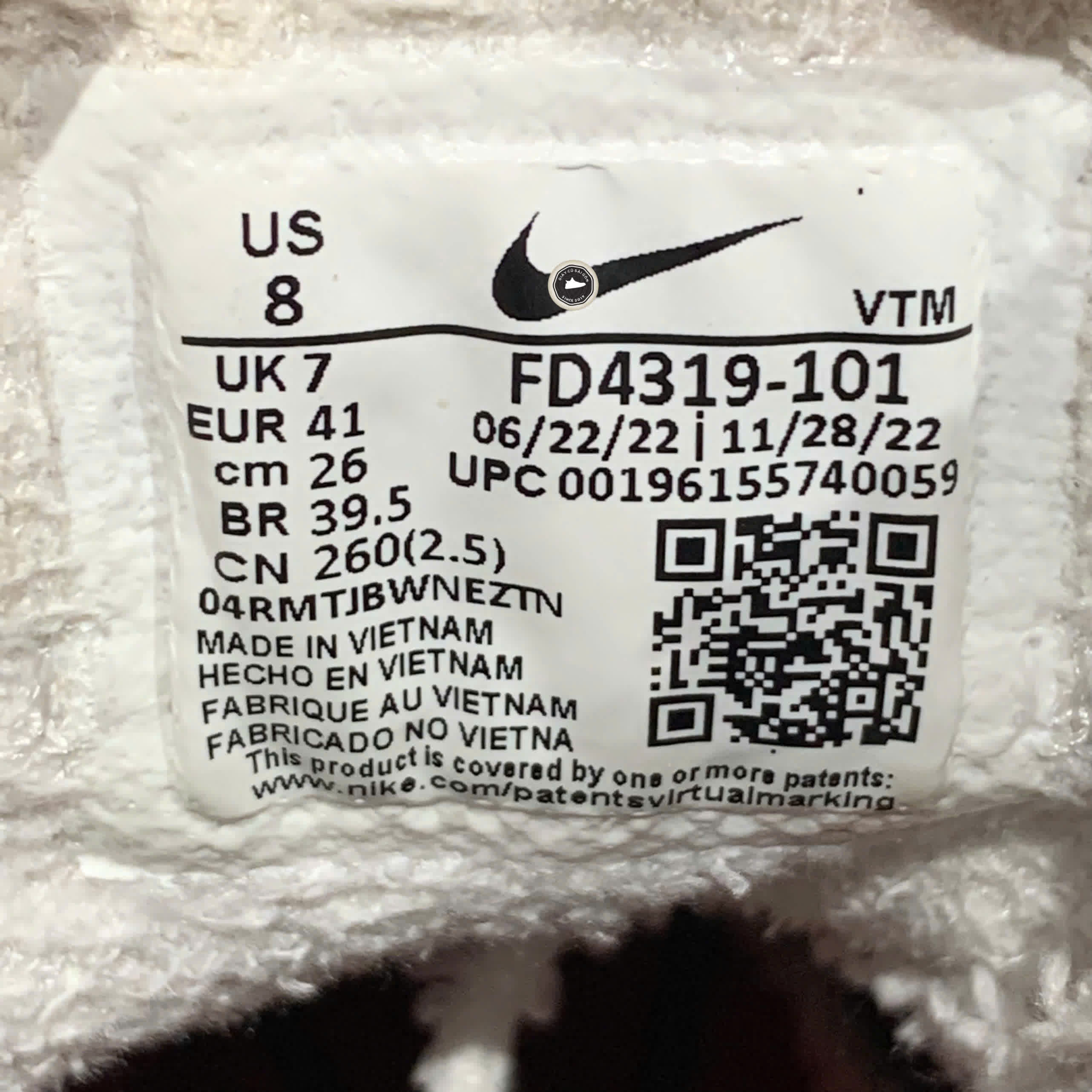 NIKE AIR MAX SCORPION FK LUNAR NEW YEAR LEAP HIGH FD4319 101 SIZE 41 GIÀY 2HAND CHÍNH HÃNG  PVN20651