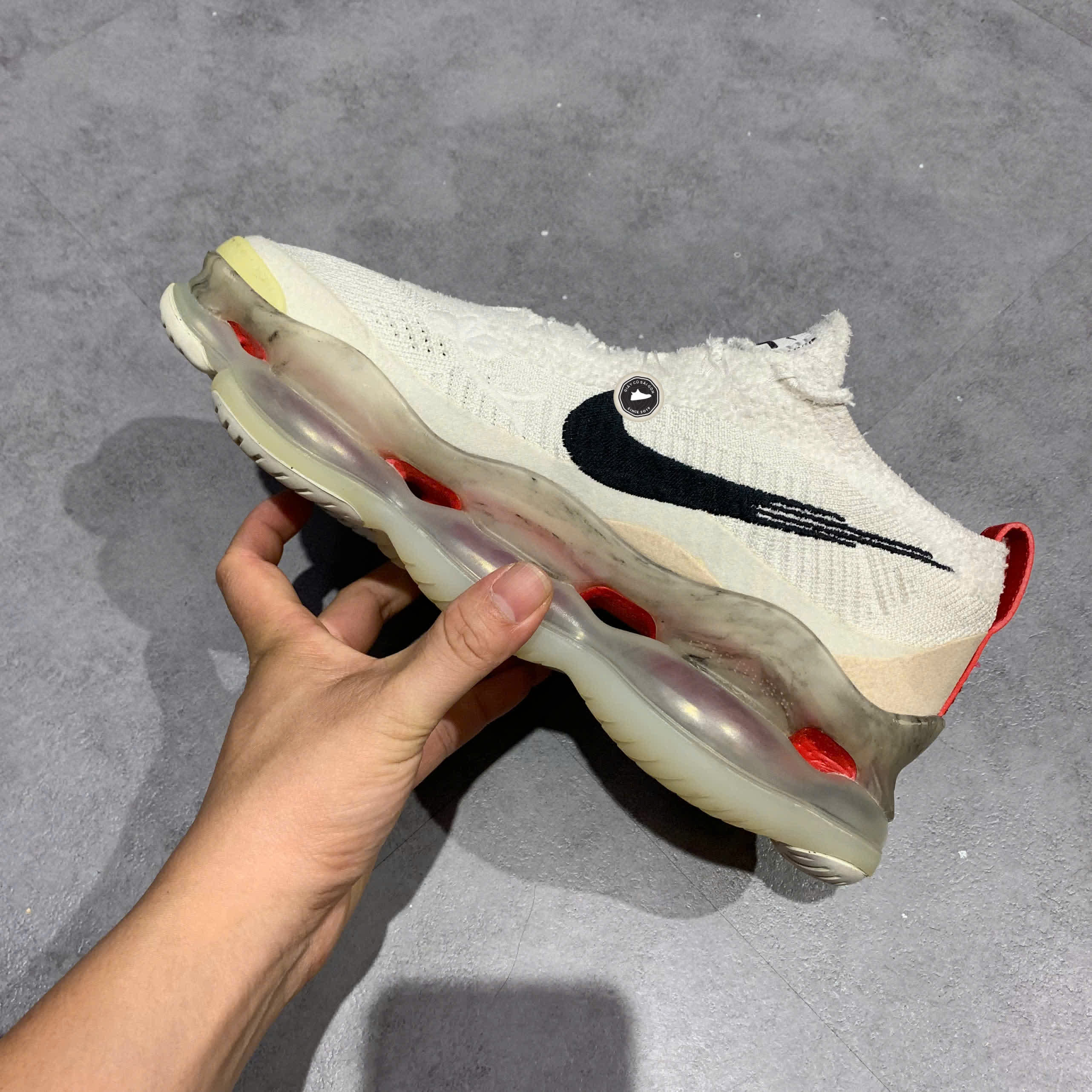 NIKE AIR MAX SCORPION FK LUNAR NEW YEAR LEAP HIGH FD4319 101 SIZE 41 GIÀY 2HAND CHÍNH HÃNG  PVN20651