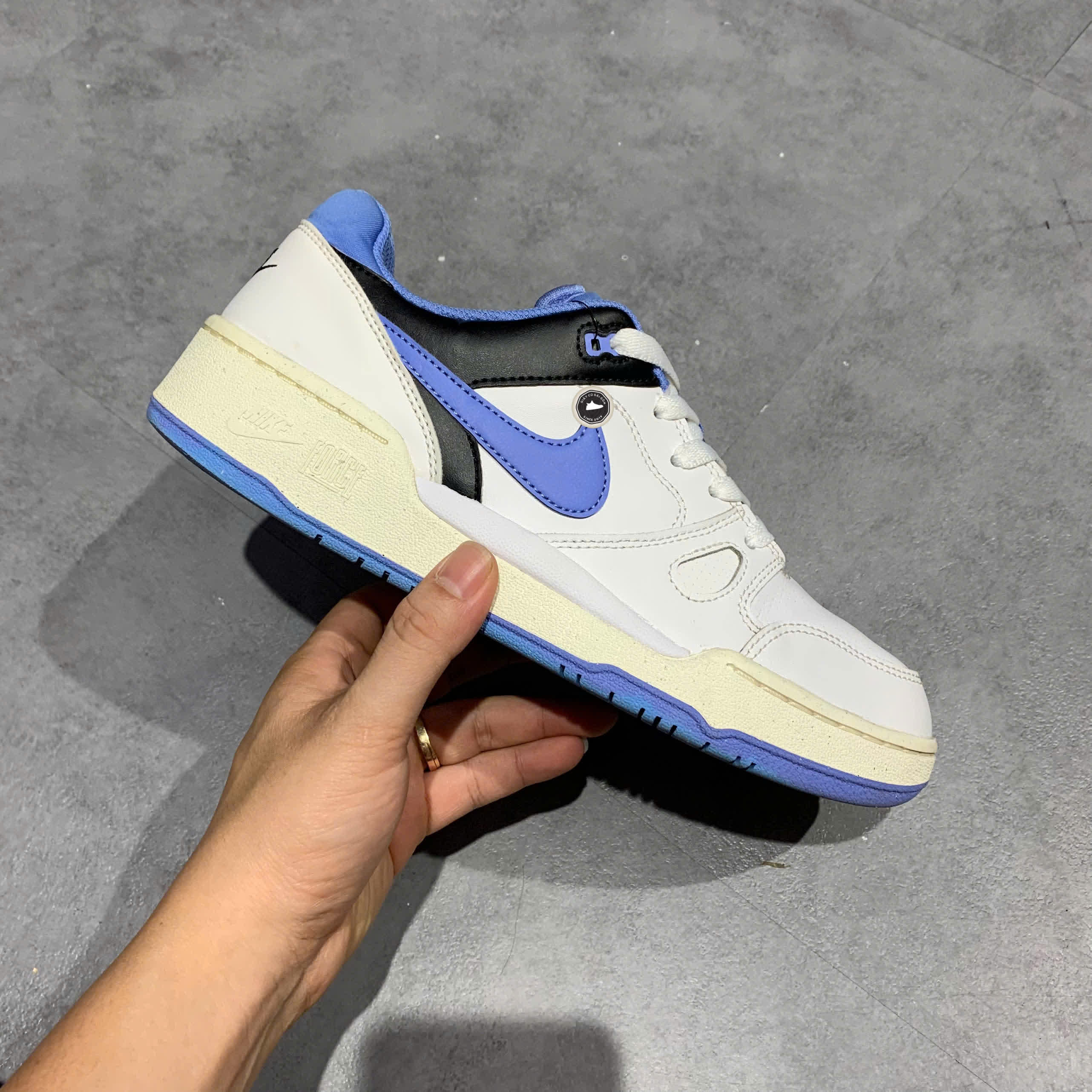 NIKE FULL FORCE LOW 'POLAR' FB1362 100 SIZE 41 GIÀY 2HAND CHÍNH HÃNG PVN20437