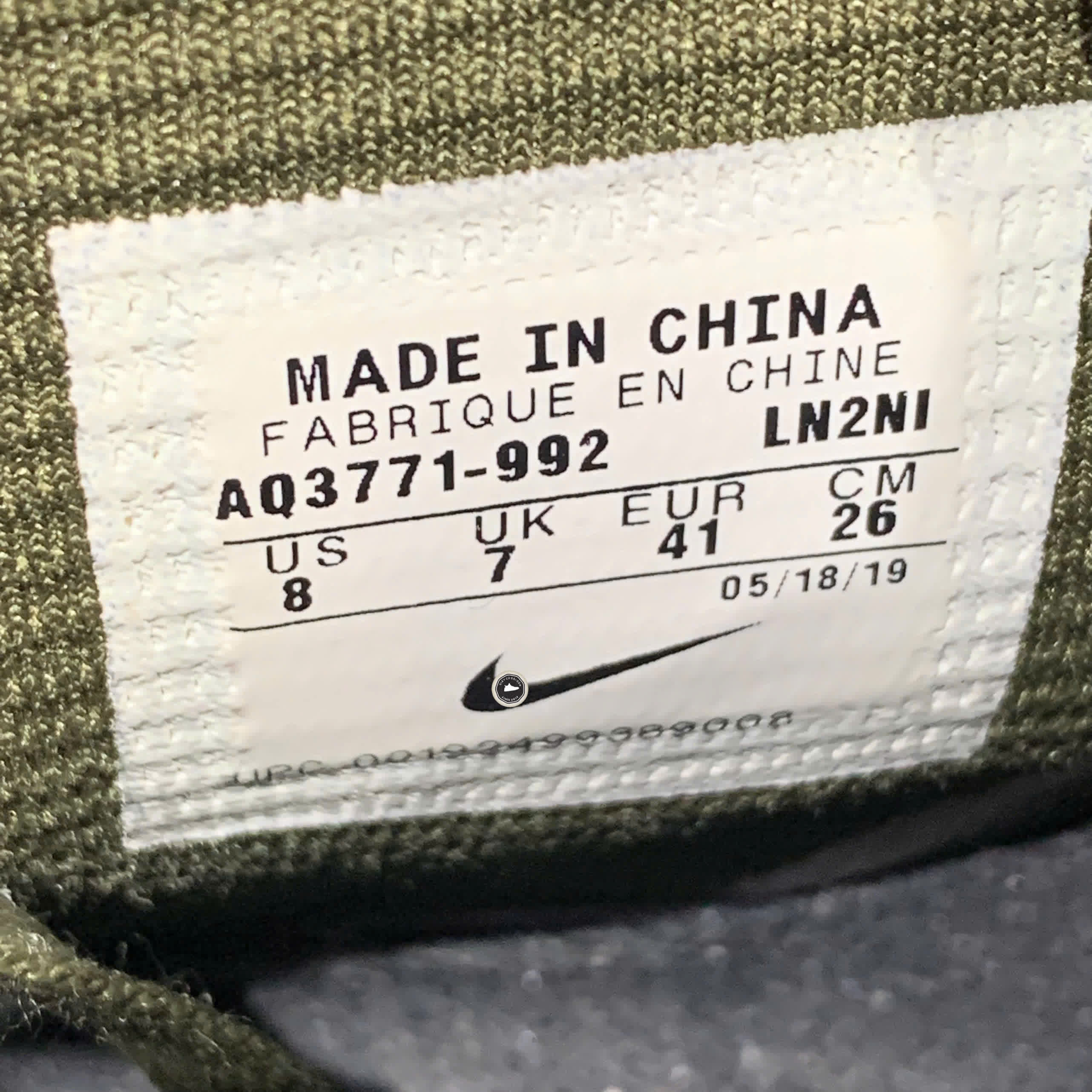 NIKE AIR FORCE 1 HIGH BY YOU AQ3771 992 SIZE 41 GIÀY 2HAND CHÍNH HÃNG  PVN20574