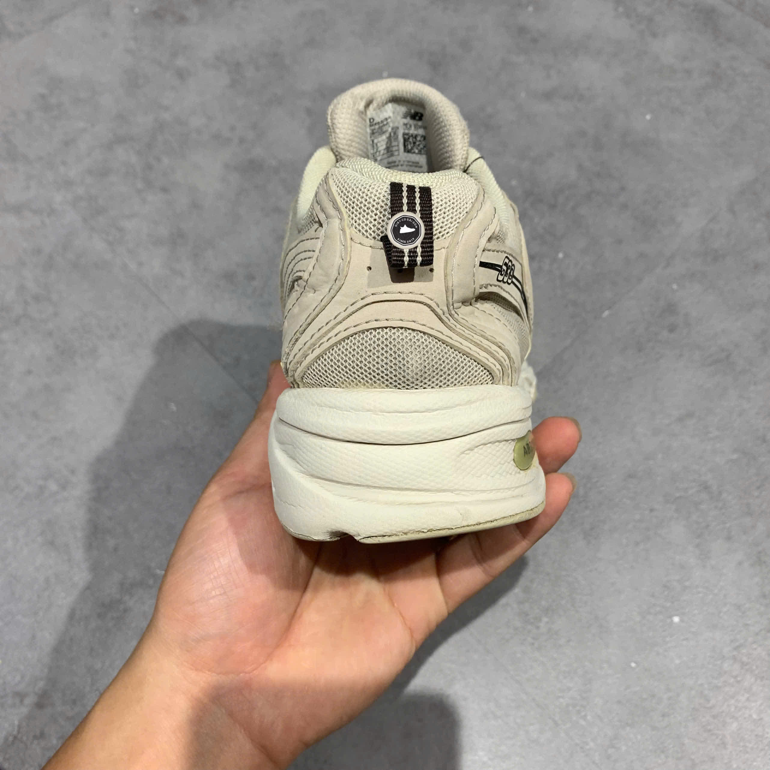 NEW BALANCE 530 'IVORY' MR530SH SIZE 41.5 GIÀY 2HAND CHÍNH HÃNG PVN21022