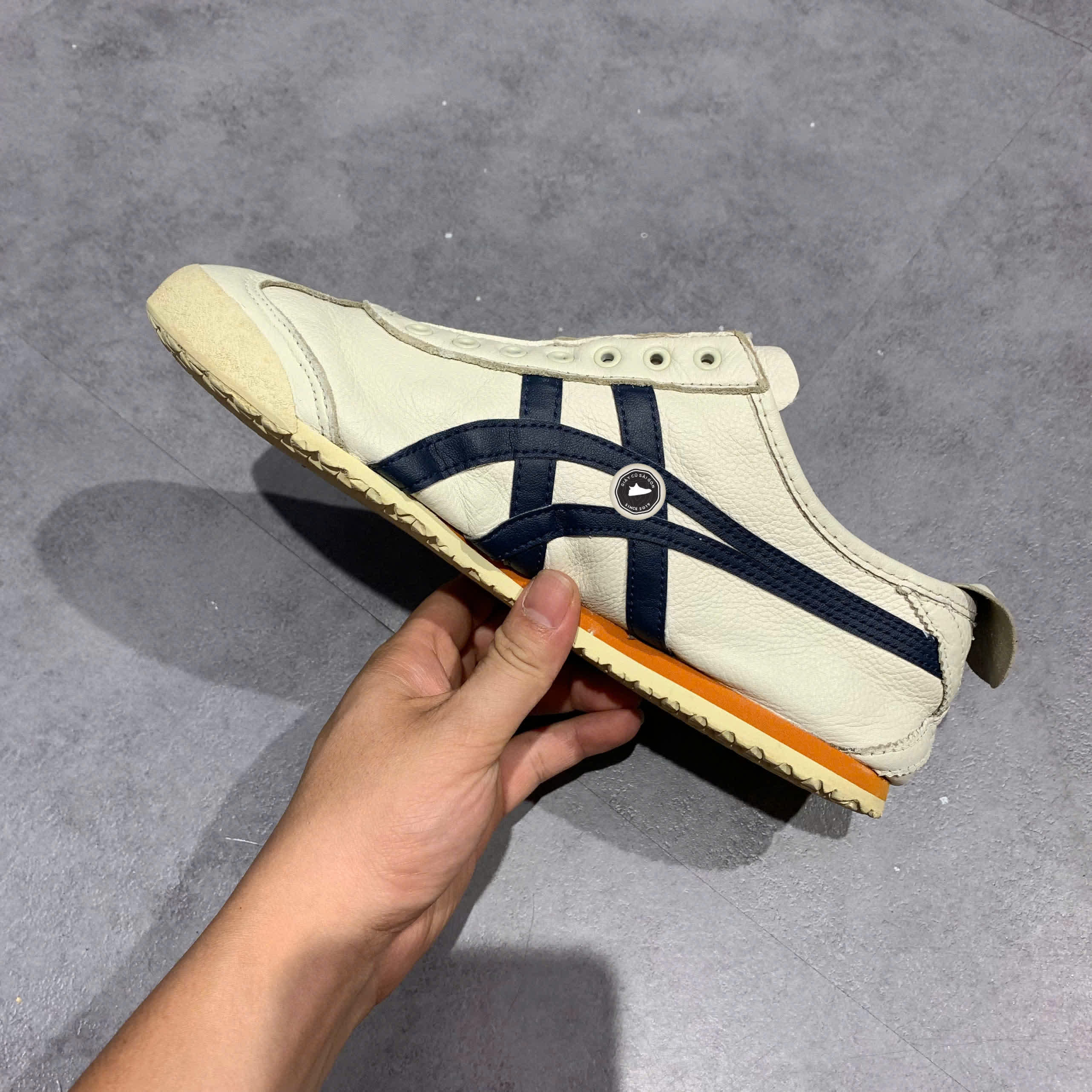 Onitsuka Tiger Mexico 66 Slip-On 1183B815 SIZE 41.5 GIÀY 2HAND CHÍNH HÃNG 20621