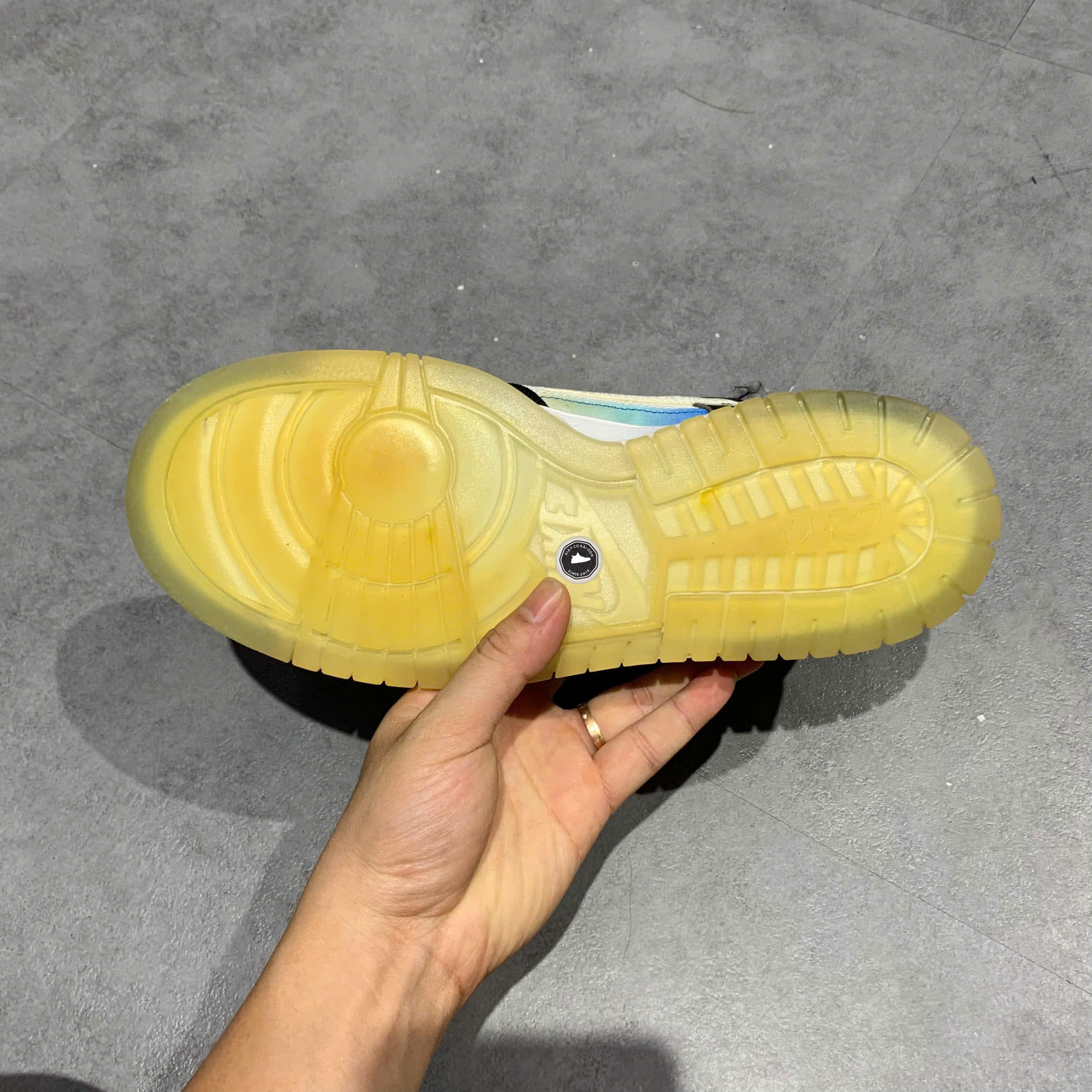 NIKE AIR DUNK JUMBO UNLOCK YOUR SPACE PANDA FJ7067 114 SIZE 42 GIÀY 2HAND CHÍNH HÃNG PVN20619