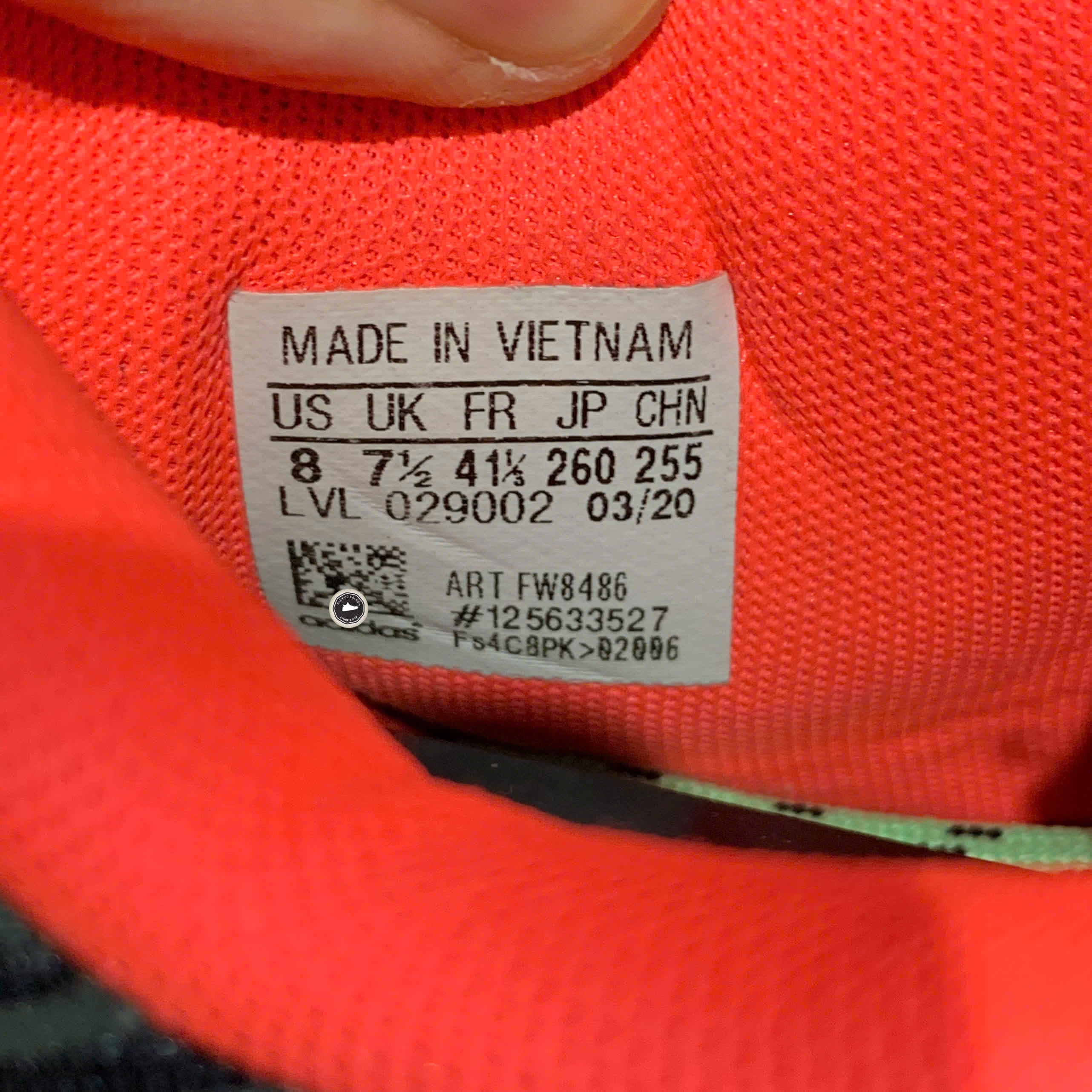 ADIDAS HARDEN STEPBACK 'BLACK GLORY MINT' FW8486 SIZE 41 1/3 GIÀY 2HAND CHÍNH HÃNG PVN21126