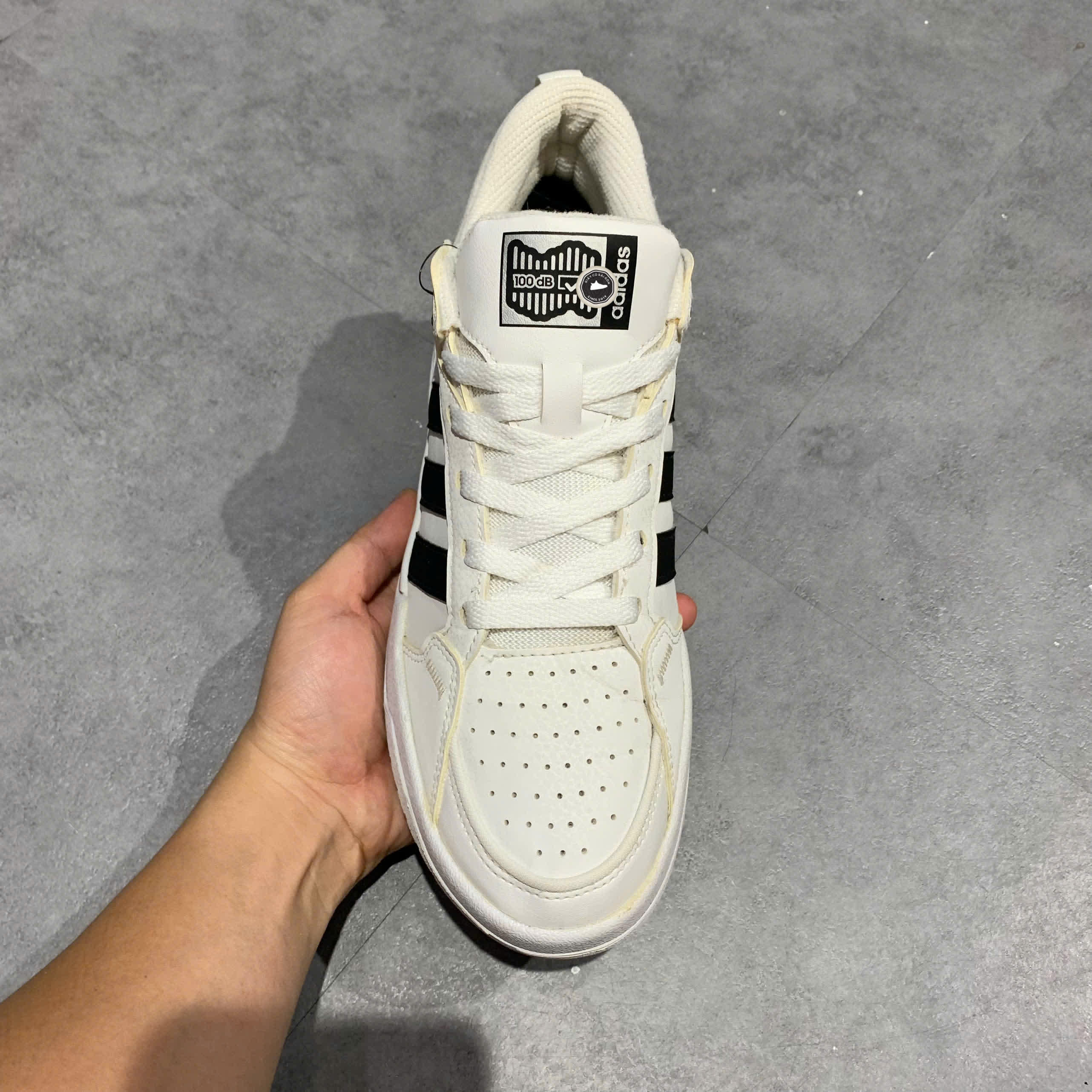 ADIDAS 100DB 'WHITE BLACK' GY7007 SIZE 41 1/3 GIÀY 2HAND CHÍNH HÃNG PVN21164