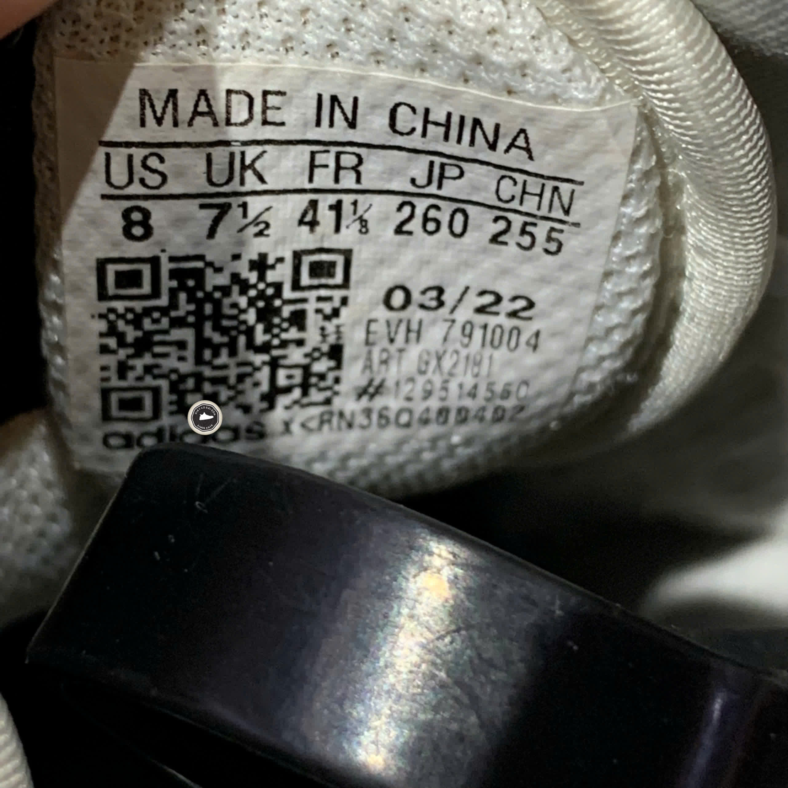 ADIDAS FORUM LOW CARTOON TREFOIL GX2181 SIZE 41 1/3 GIÀY 2HAND CHÍNH HÃNG PVN21123