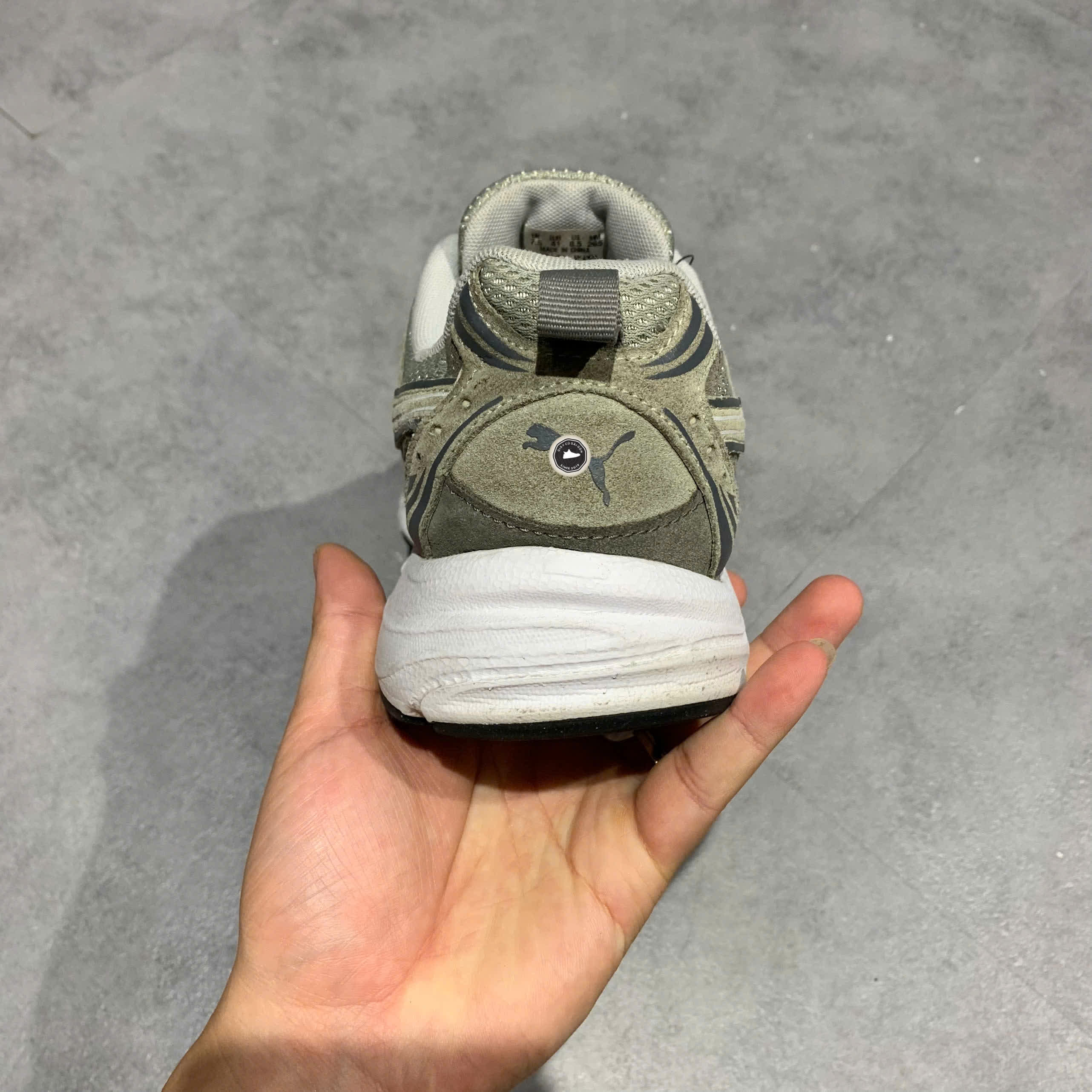 PUMA Milenio SD 'Grey' 391151-01 SIZE 41 GIÀY 2HAND CHÍNH HÃNG PVN21139