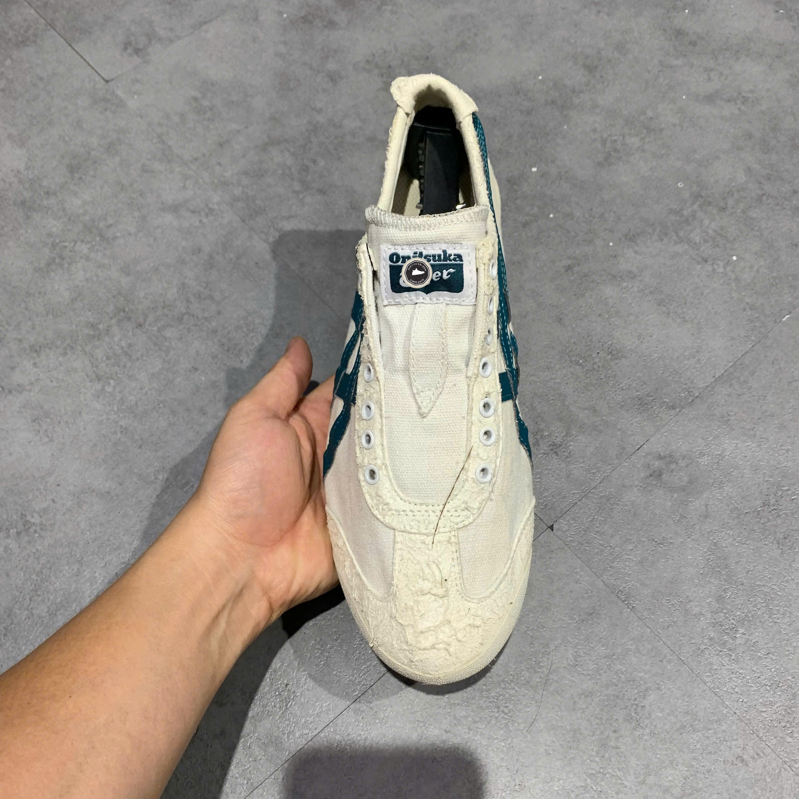 Onitsuka Tiger MEXICO 66 SLIP-ON 1183A360 SIZE 41.5 GIÀY 2HAND CHÍNH HÃNG PVN21108