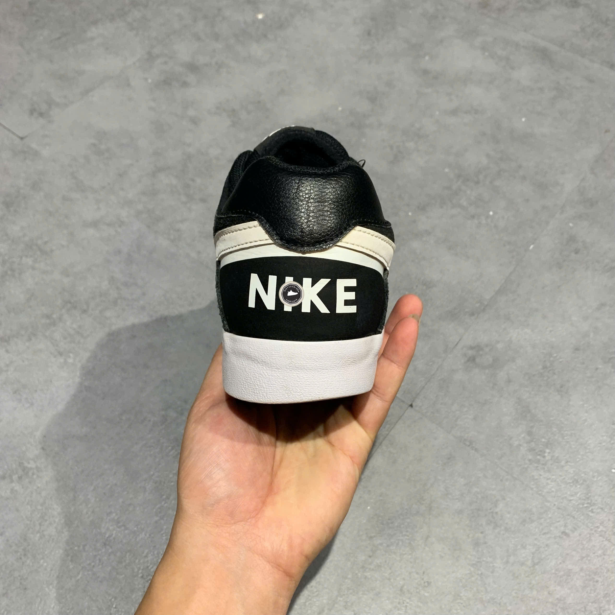 NIKE SB DELTA FORCE VULC 'BLACK' 942237 010 SIZE 42 GIÀY 2HAND CHÍNH HÃNG PVN21252