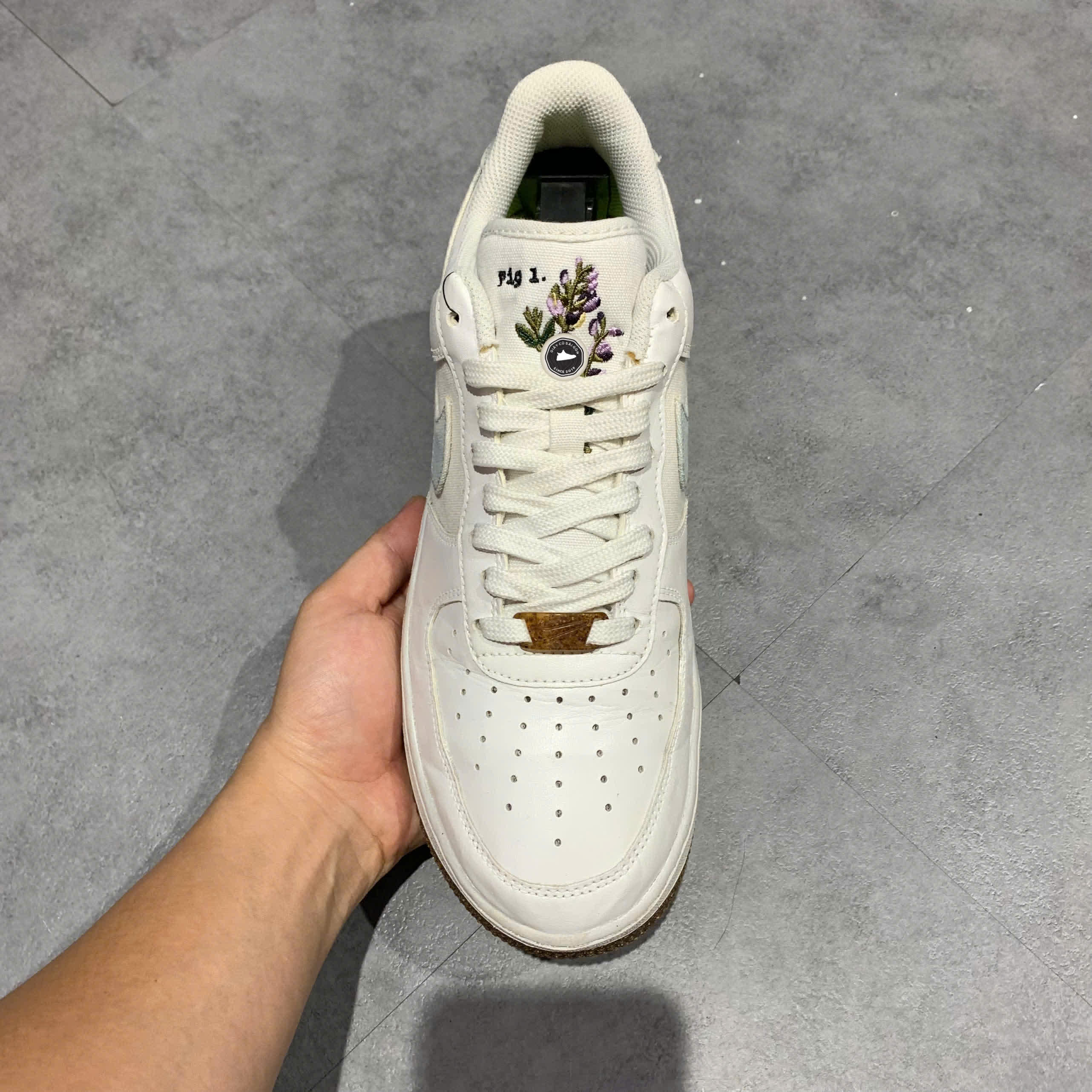 Nike Air Force 1 07 LV8 Indigo CZ0338-100 SIZE 42 GIÀY 2HAND CHÍNH HÃNG PVN21185