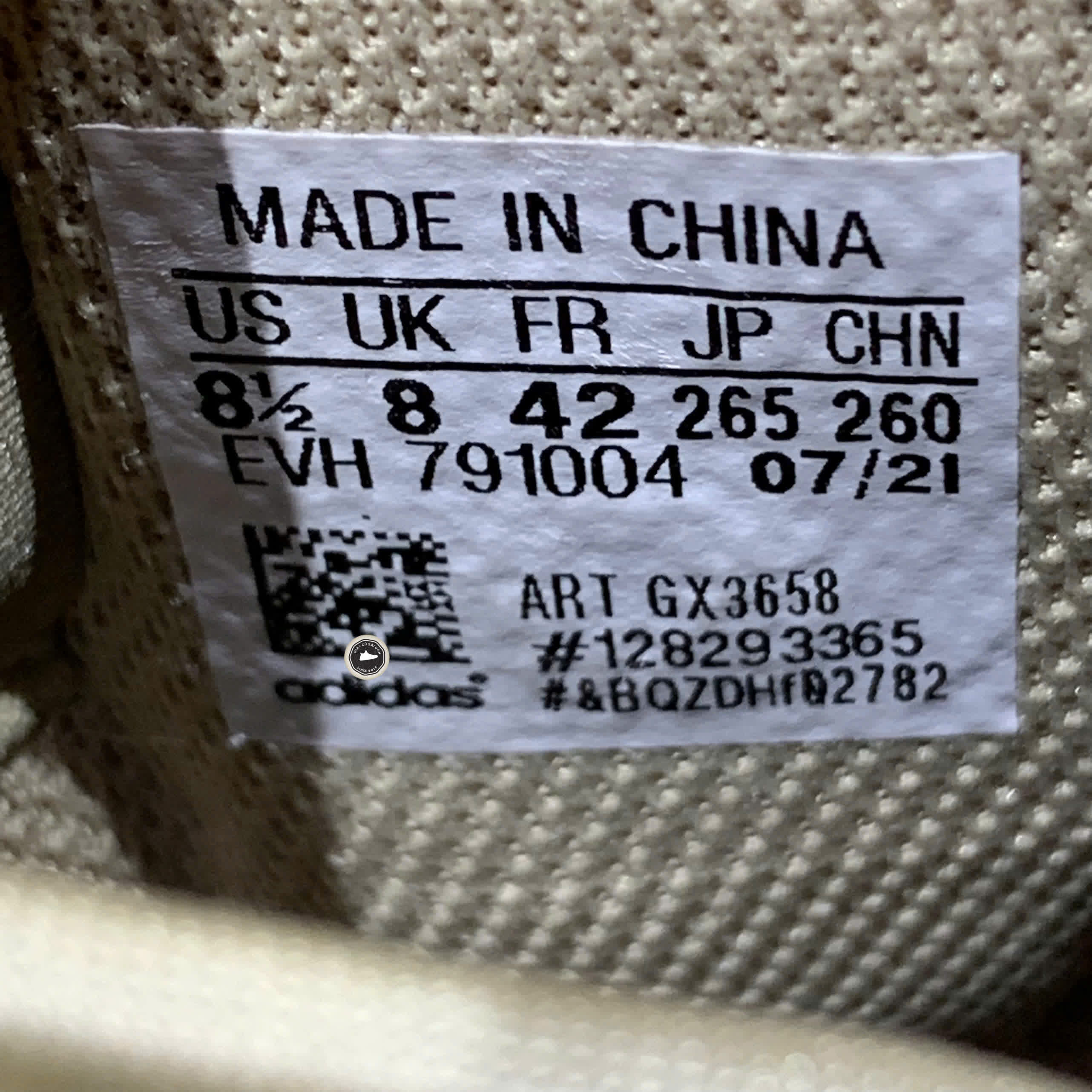 ADIDAS FORUM LOW STRAP 'TAUPE OXIDE' GX3658 SIZE 42 GIÀY 2HAND CHÍNH HÃNG PVN21085