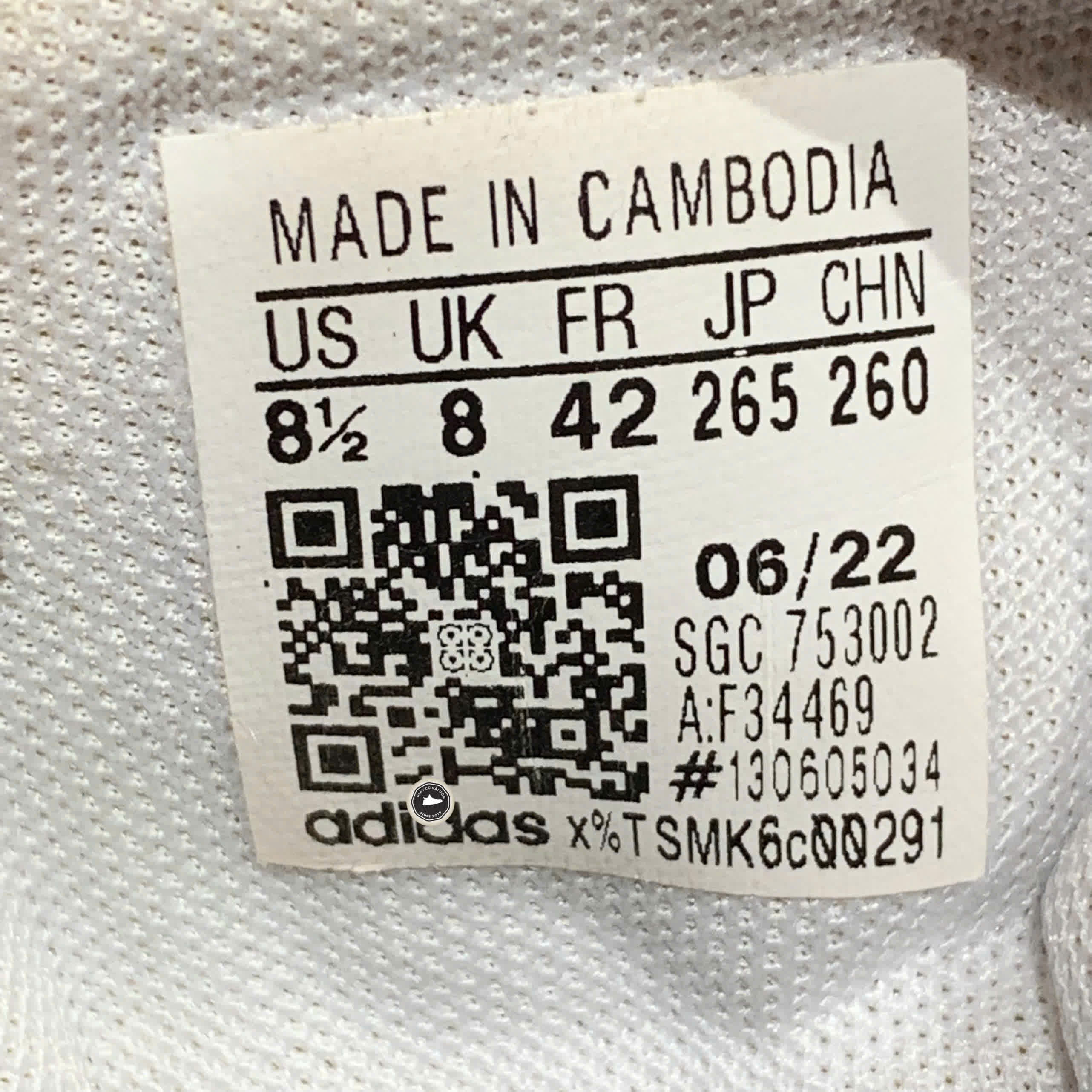 GIÀY ADIDAS DAILY 2.0 CLOUD WHITE F34469 SIZE 42 GIÀY 2HAND CHÍNH HÃNG PVN21077