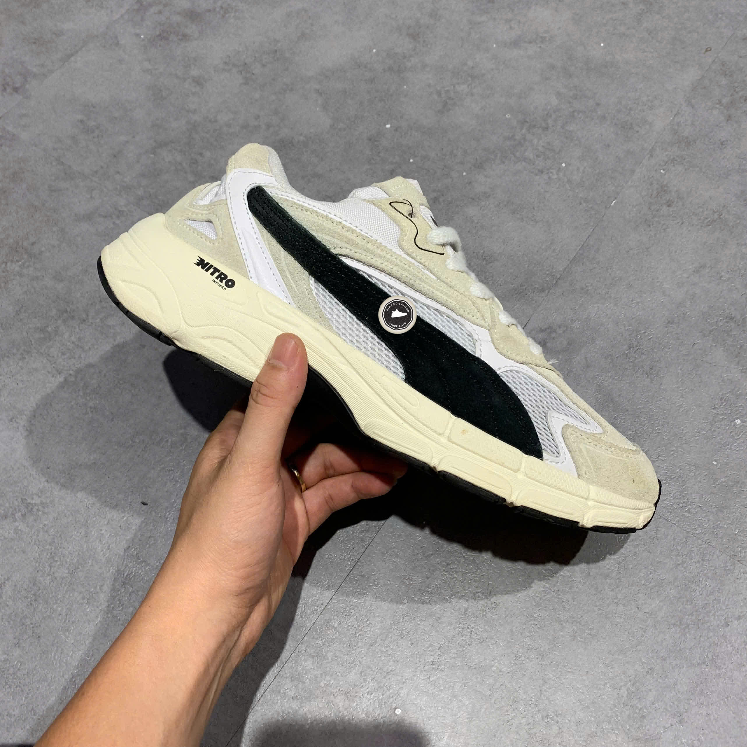 Puma Teveris Nitro 388774 21 SIZE 42 GIÀY 2HAND CHÍNH HÃNG PVN21157