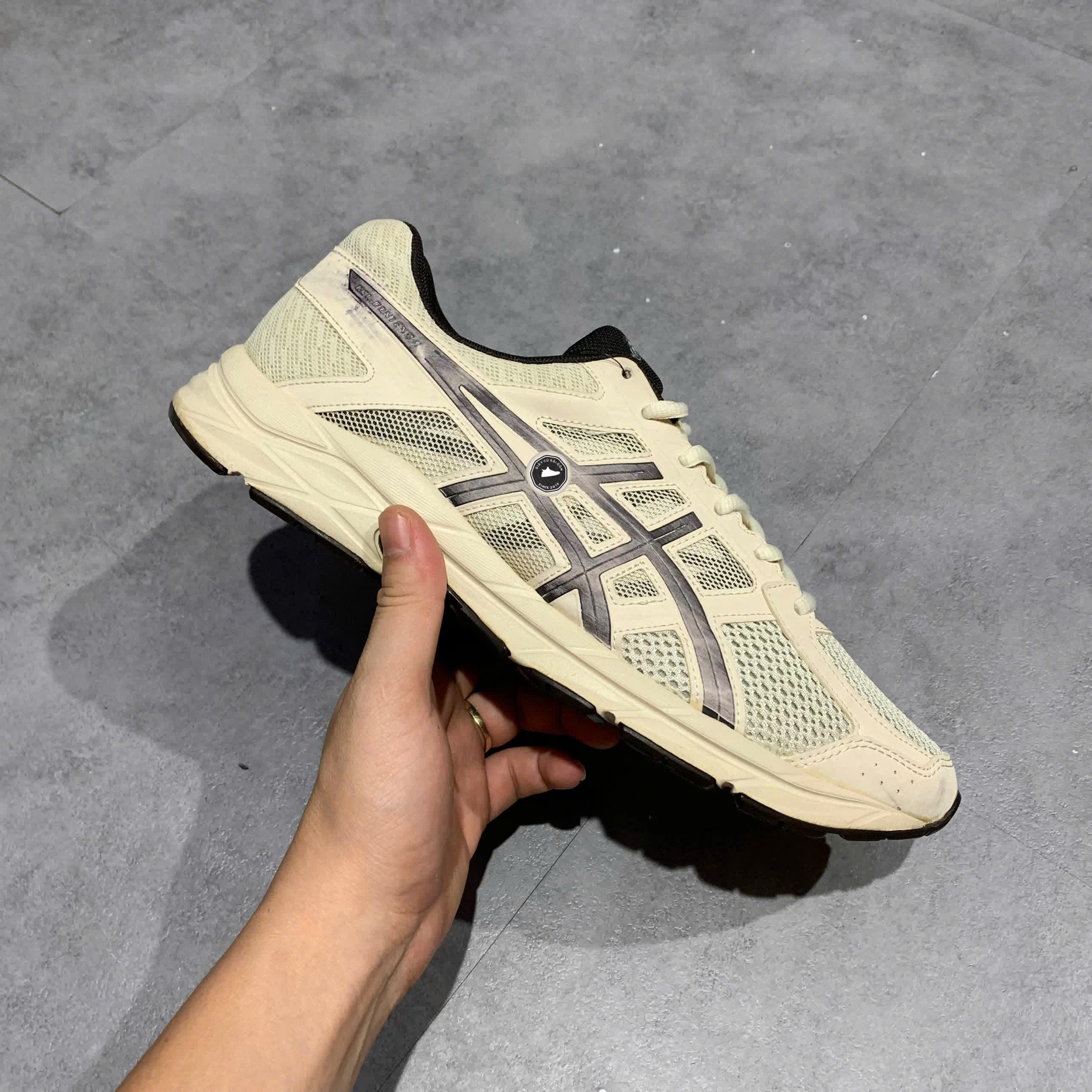 ASICS Gel-Contend 4 T8D4Q SIZE 42.5 GIÀY 2HAND CHÍNH HÃNG PVN21148