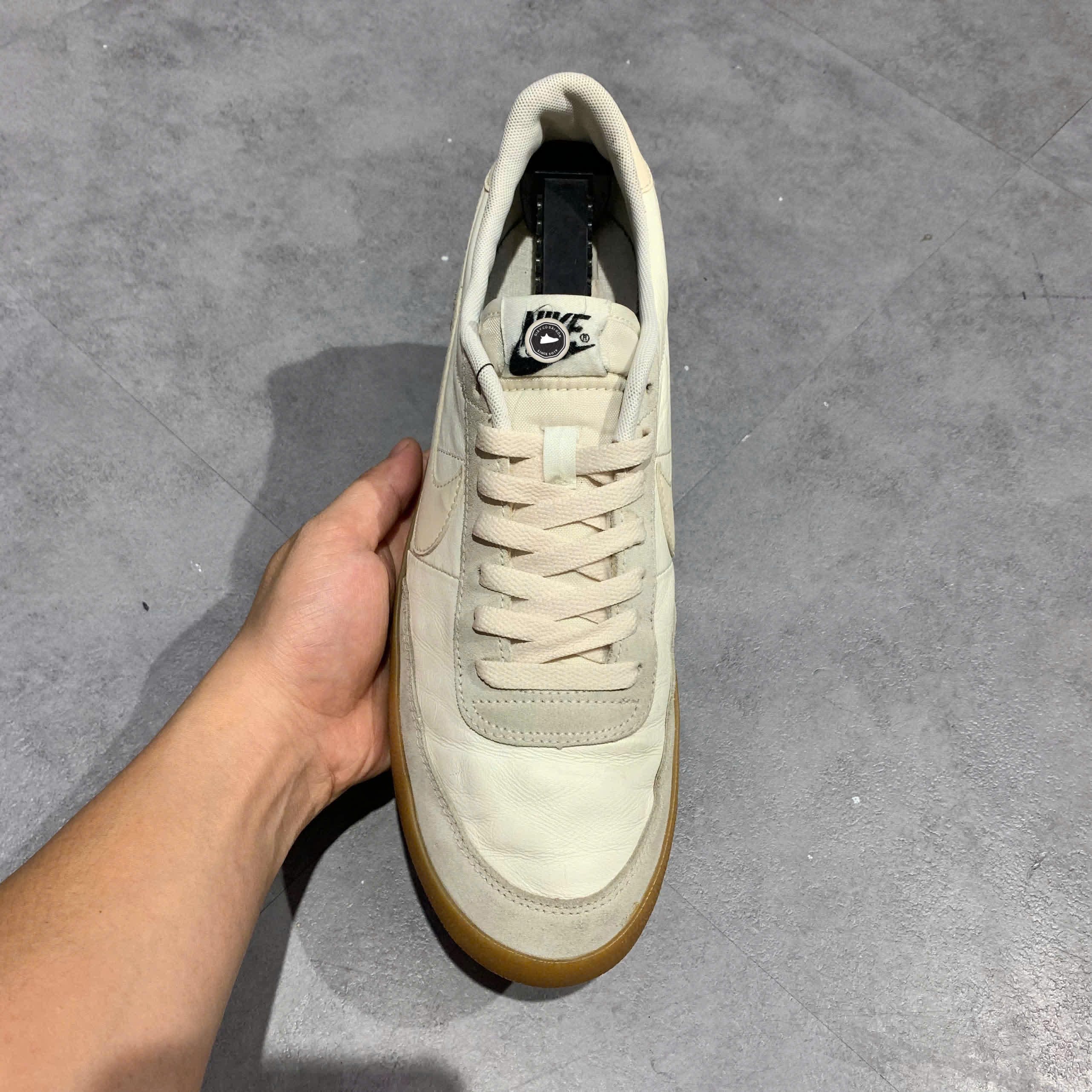 NIKE KILLSHOT 2 LEATHER 'SAIL GUM' 432997 128 SIZE 44.5 GIÀY 2HAND CHÍNH HÃNG PVN21138
