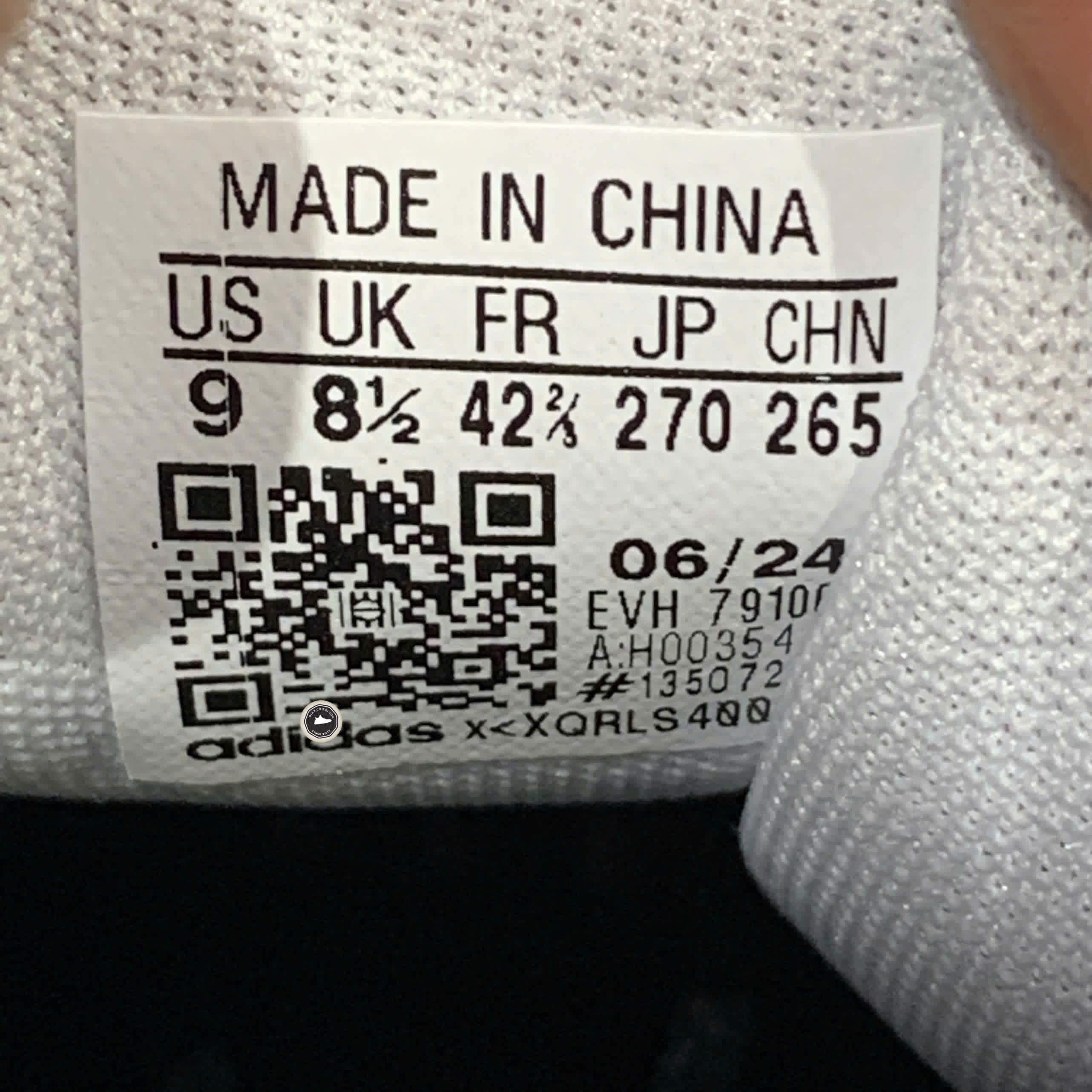 ADIDAS RUN 60S 2.0 H00354 SIZE 42 2/3 GIÀY 2HAND CHÍNH HÃNG PVN21235