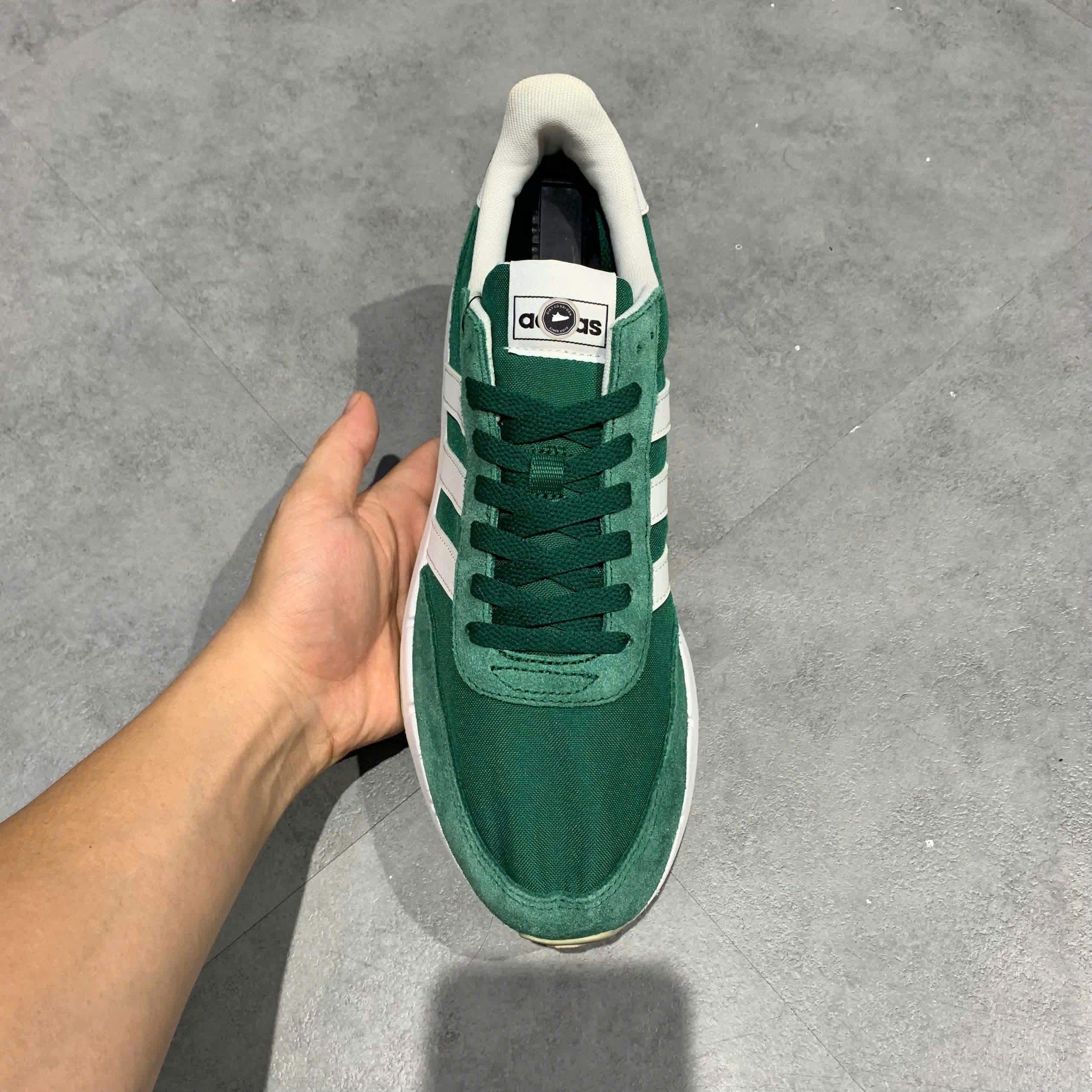 ADIDAS RUN 60S 2.0 H00354 SIZE 42 2/3 GIÀY 2HAND CHÍNH HÃNG PVN21235