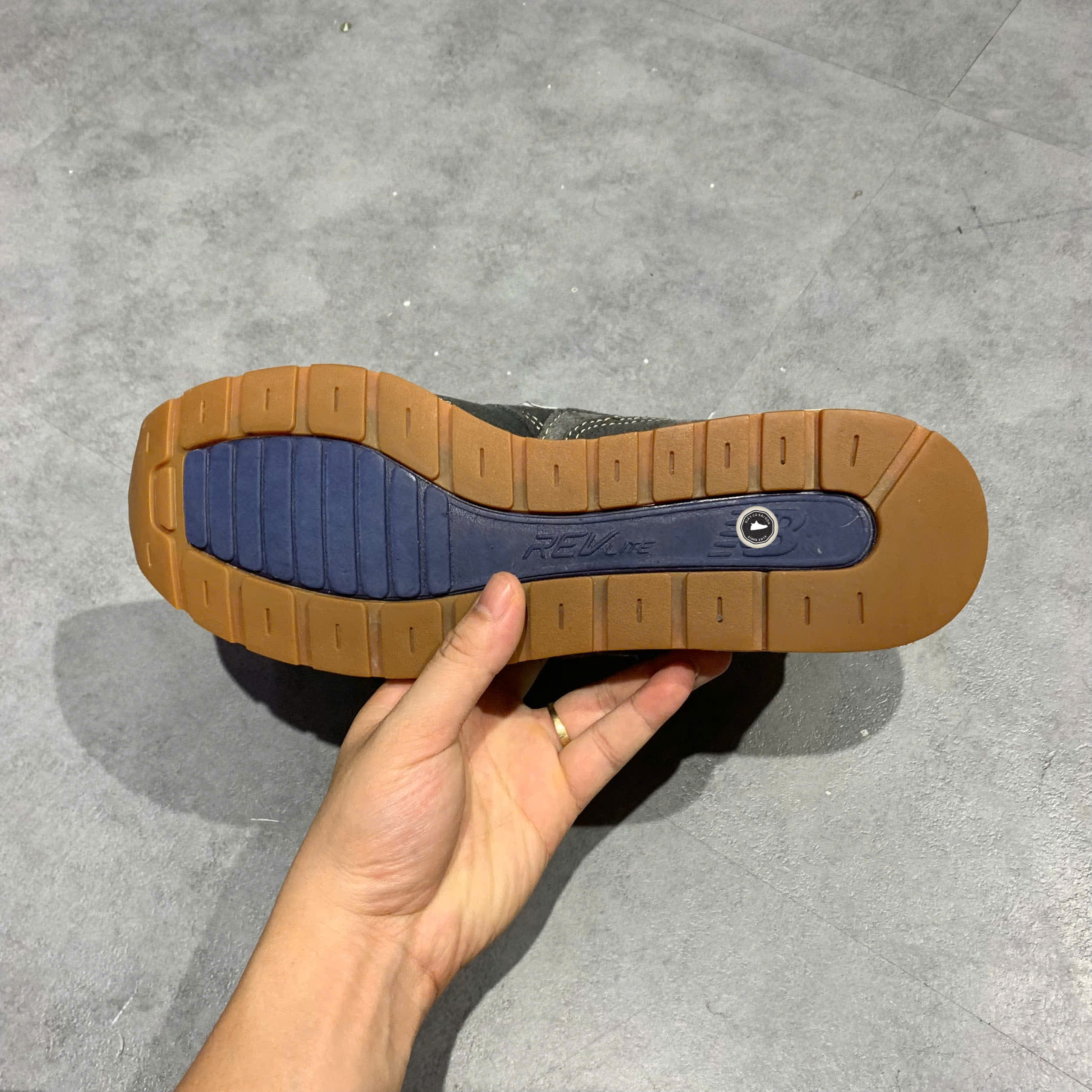 New Balance 996 MRL996FI Xanh Dương/Xanh Lá/Trắng MRL996FI SIZE 44 GIÀY 2HAND CHÍNH HÃNG PVN21023