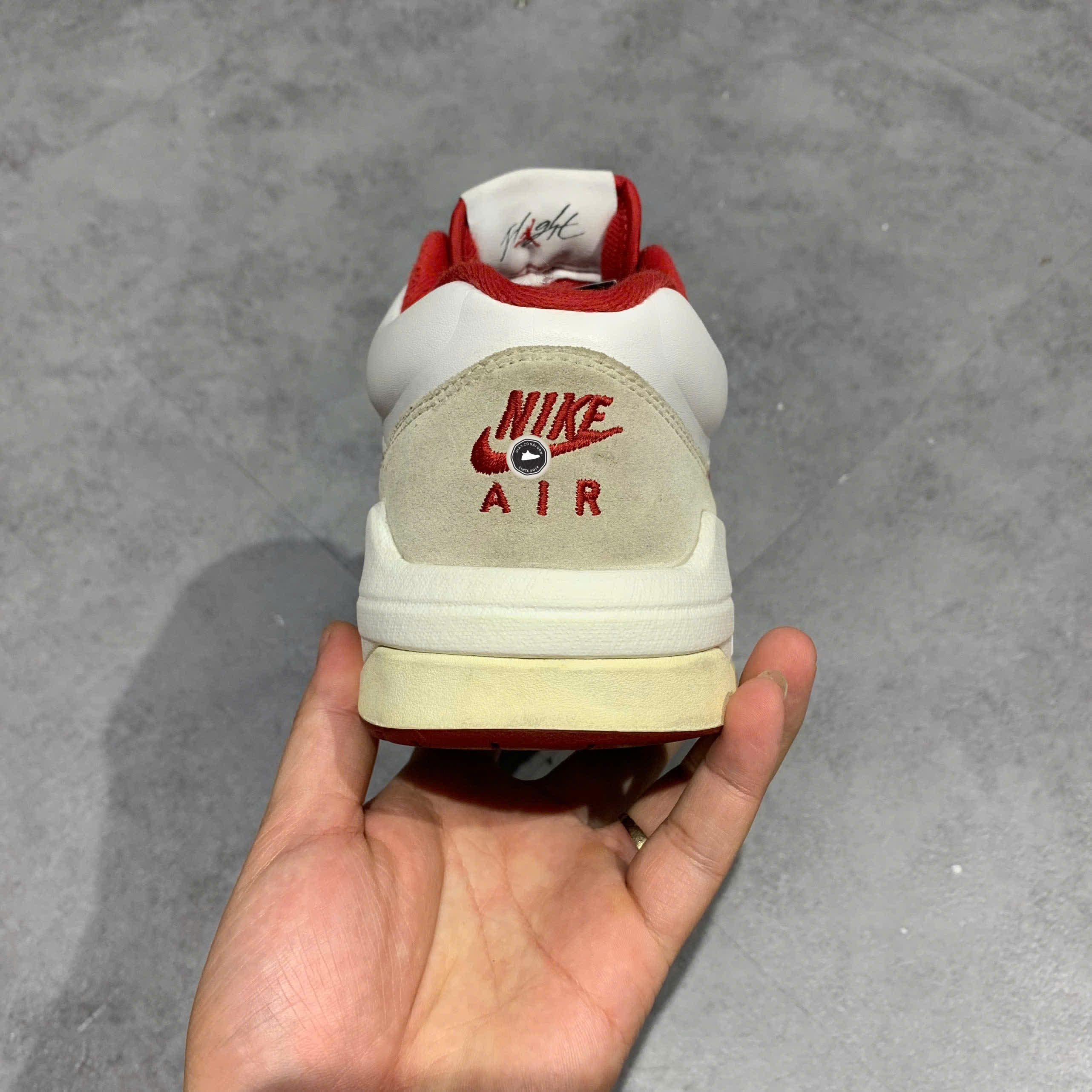 Nike Air Jordan Stadium 90 White Varsity Red DX4397 106 SIZE 43 GIÀY 2HAND CHÍNH HÃNG PVN21357