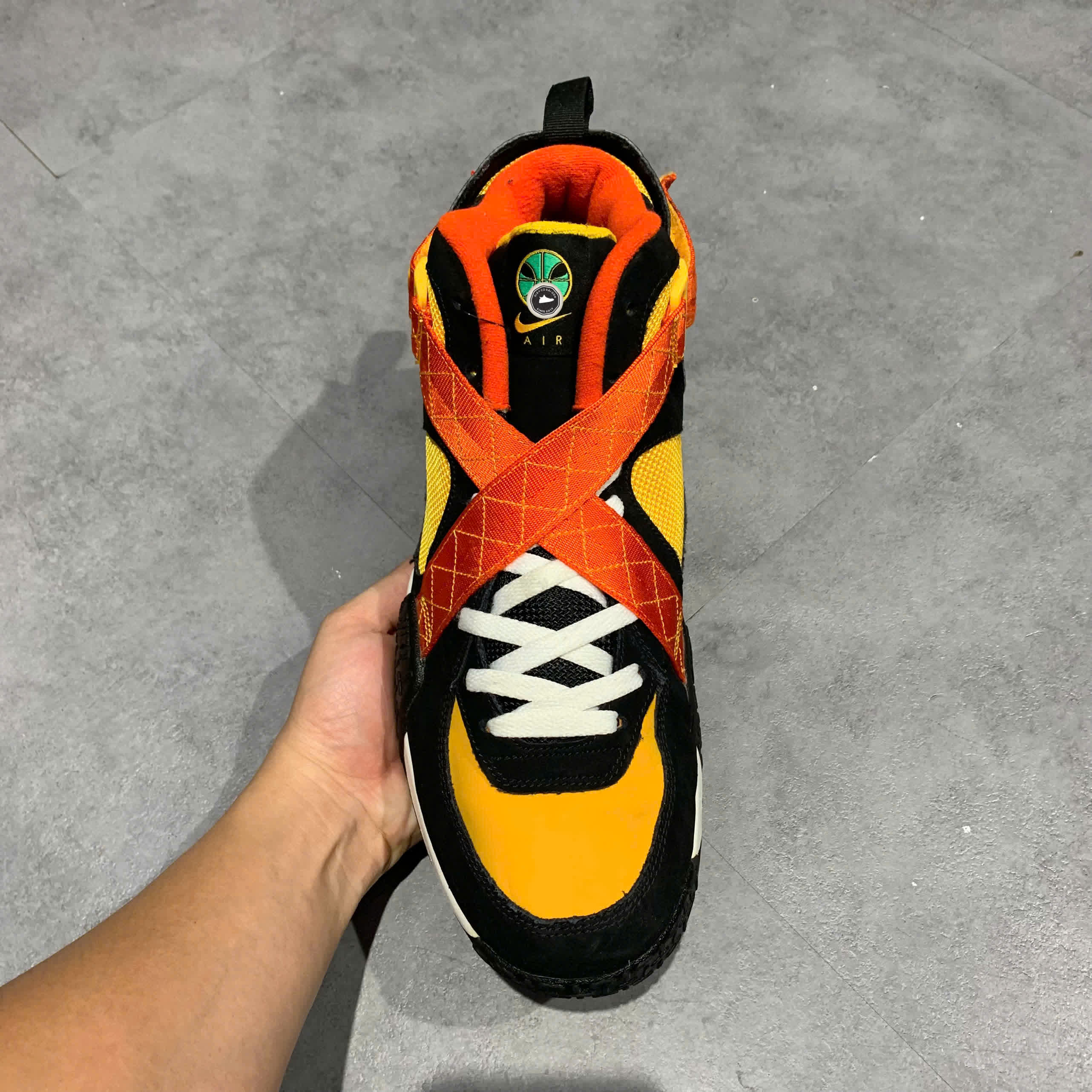 NIKE AIR RAID 'ROSWELL RAYGUN' DD9222 001 SIZE 45 GIÀY 2HAND CHÍNH HÃNG PVN21194